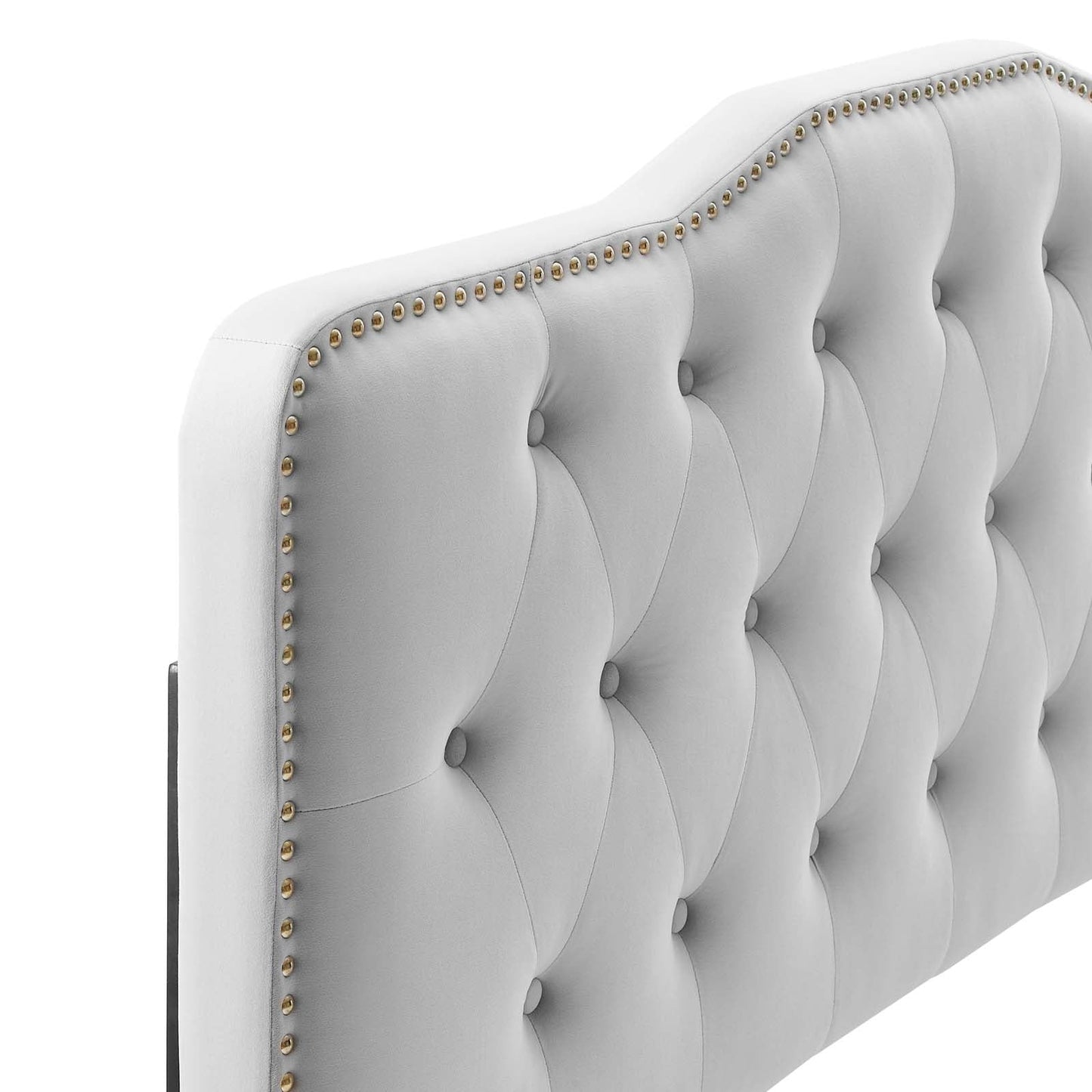 Amber Tufted Performance Velvet King Platform Bed by Modway