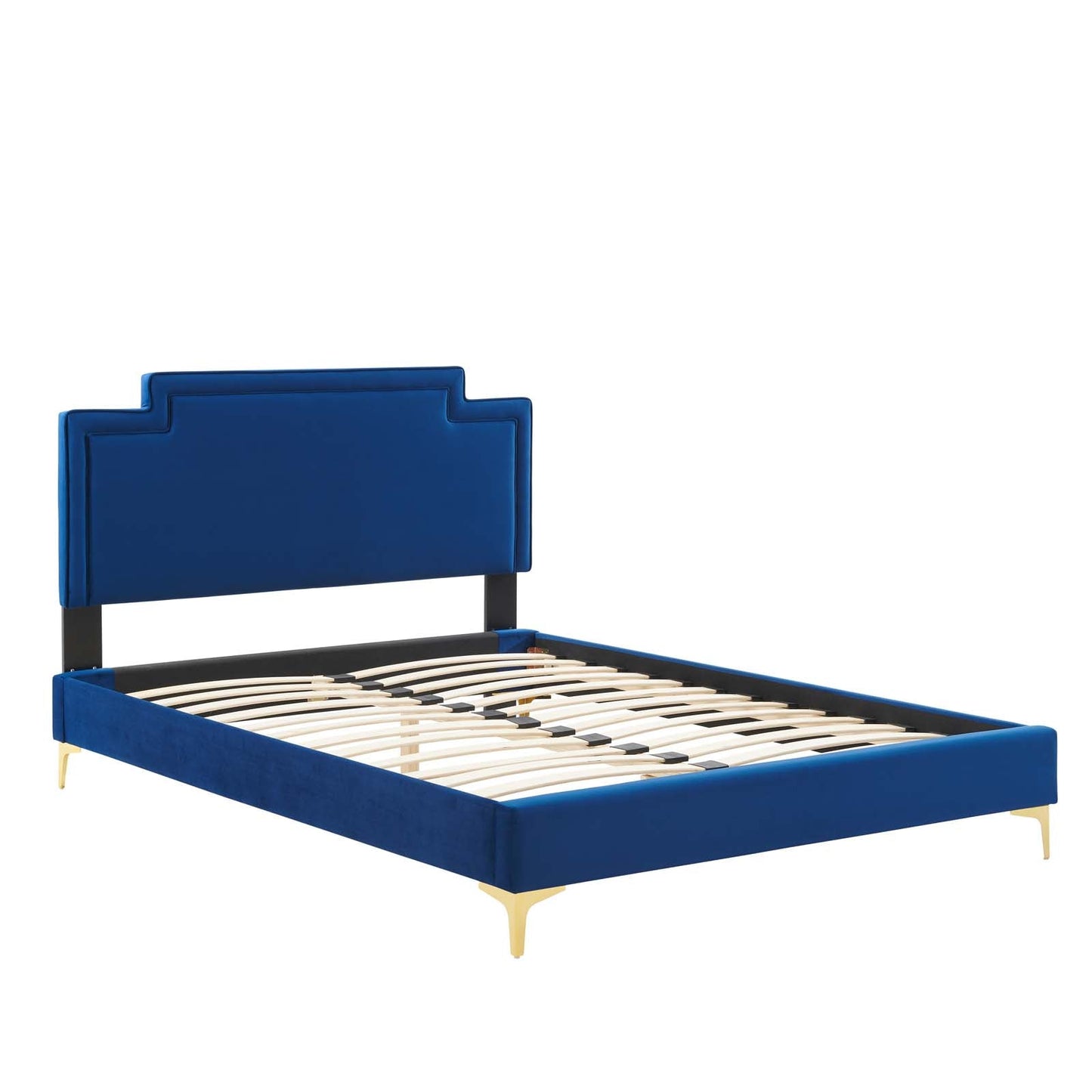 Liva Performance Velvet Twin Bed by Modway