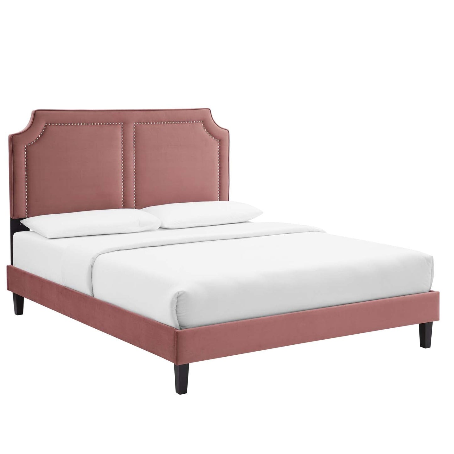 Novi Performance Velvet Twin Bed by Modway
