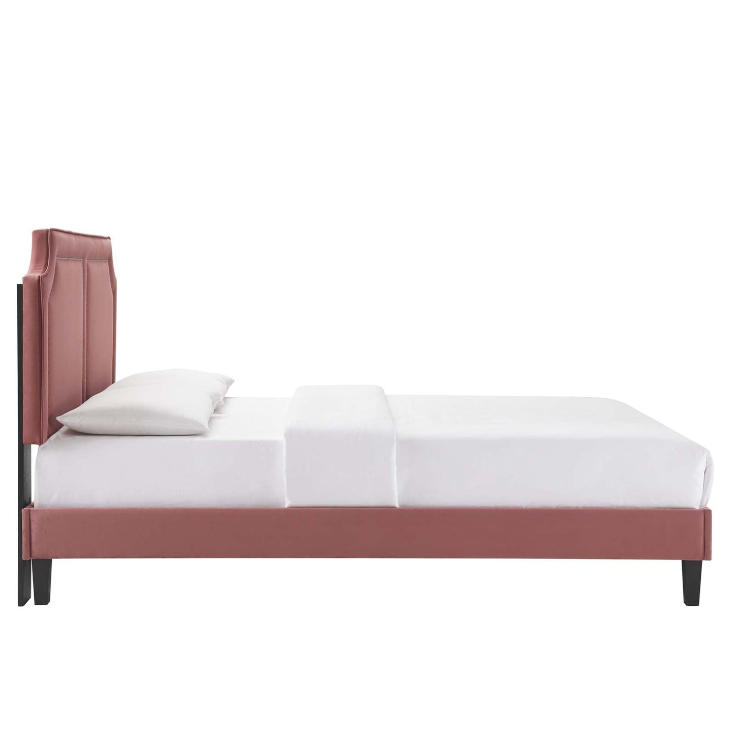Novi Performance Velvet Twin Bed by Modway