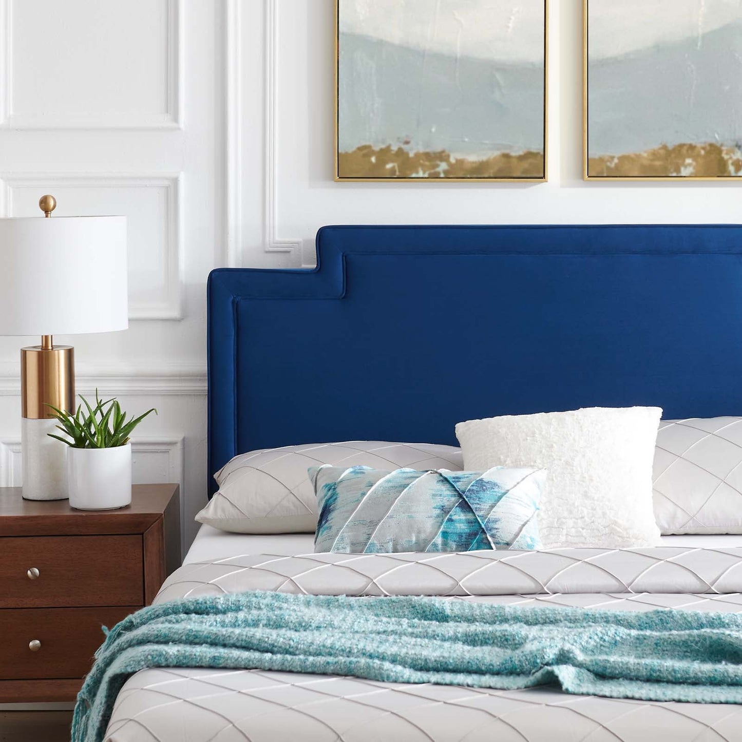 Liva Performance Velvet Full Bed by Modway