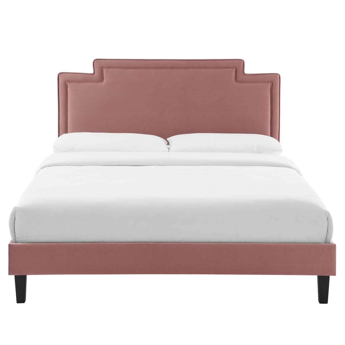 Liva Performance Velvet Queen Bed by Modway