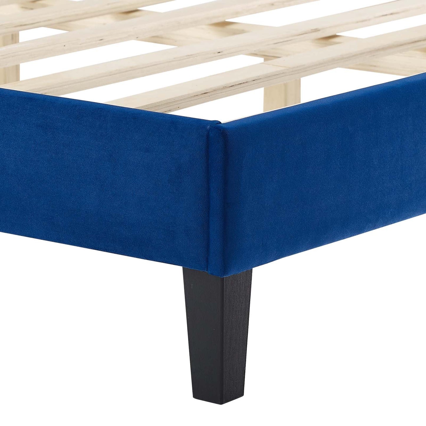 Liva Performance Velvet Queen Bed by Modway