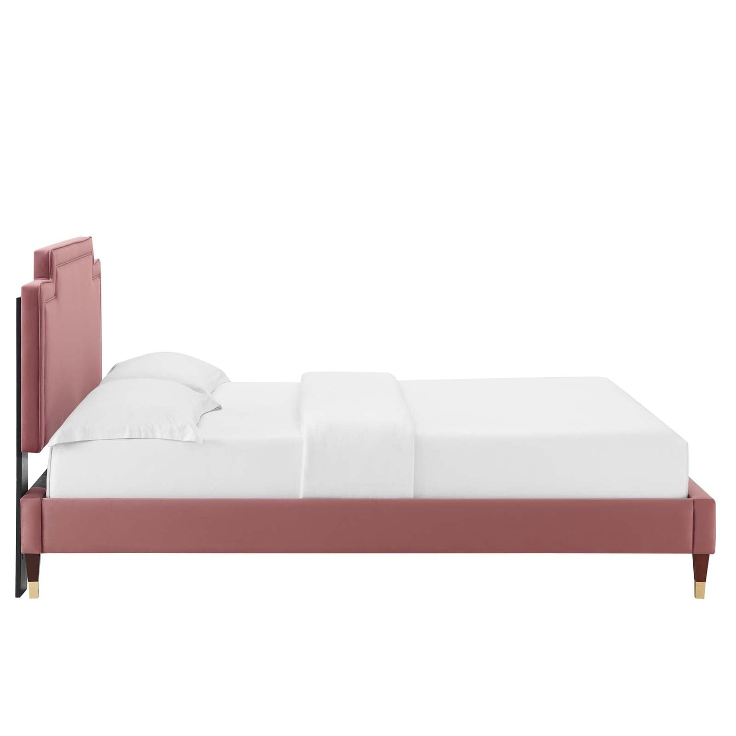 Liva Performance Velvet King Bed by Modway