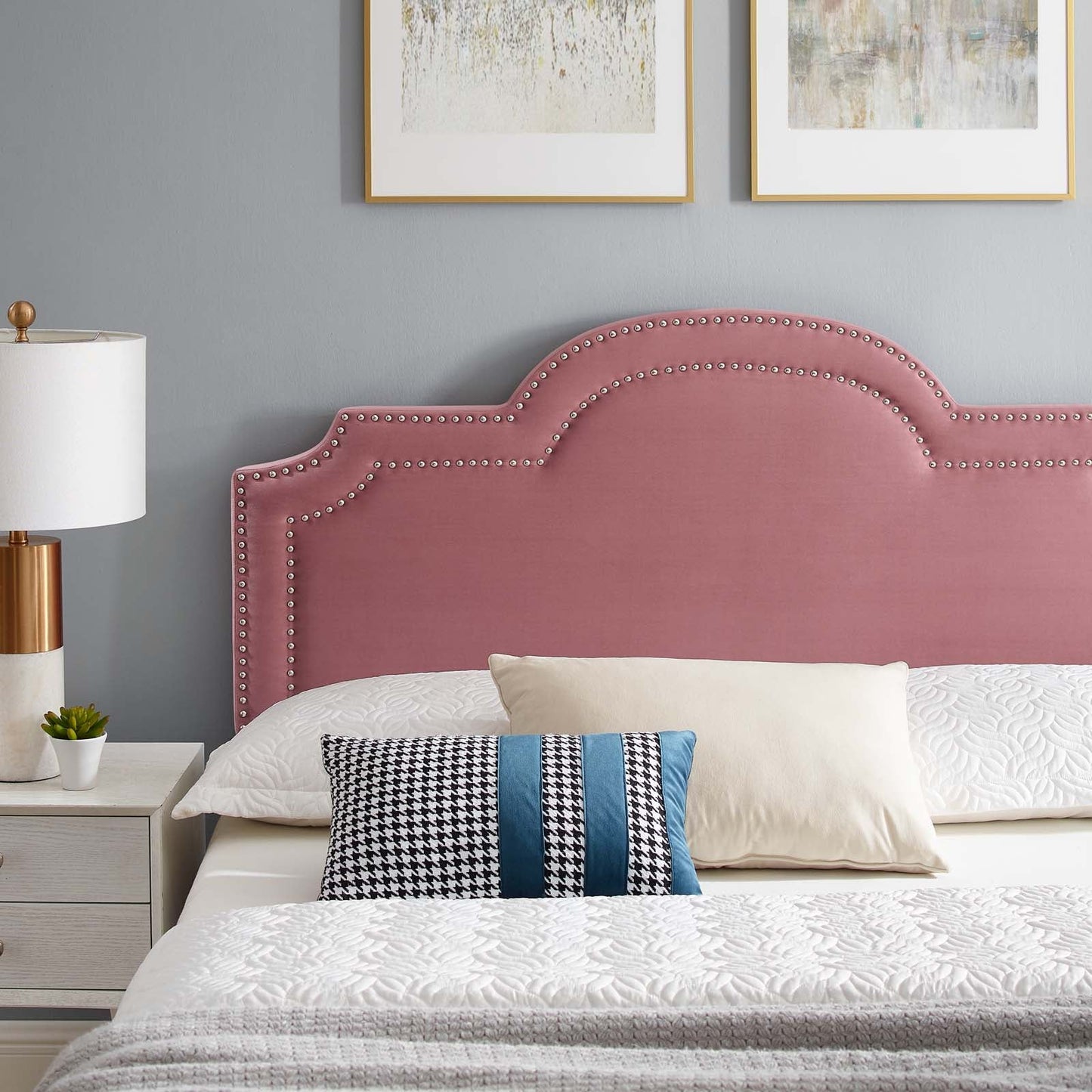 Aviana Performance Velvet King Bed by Modway