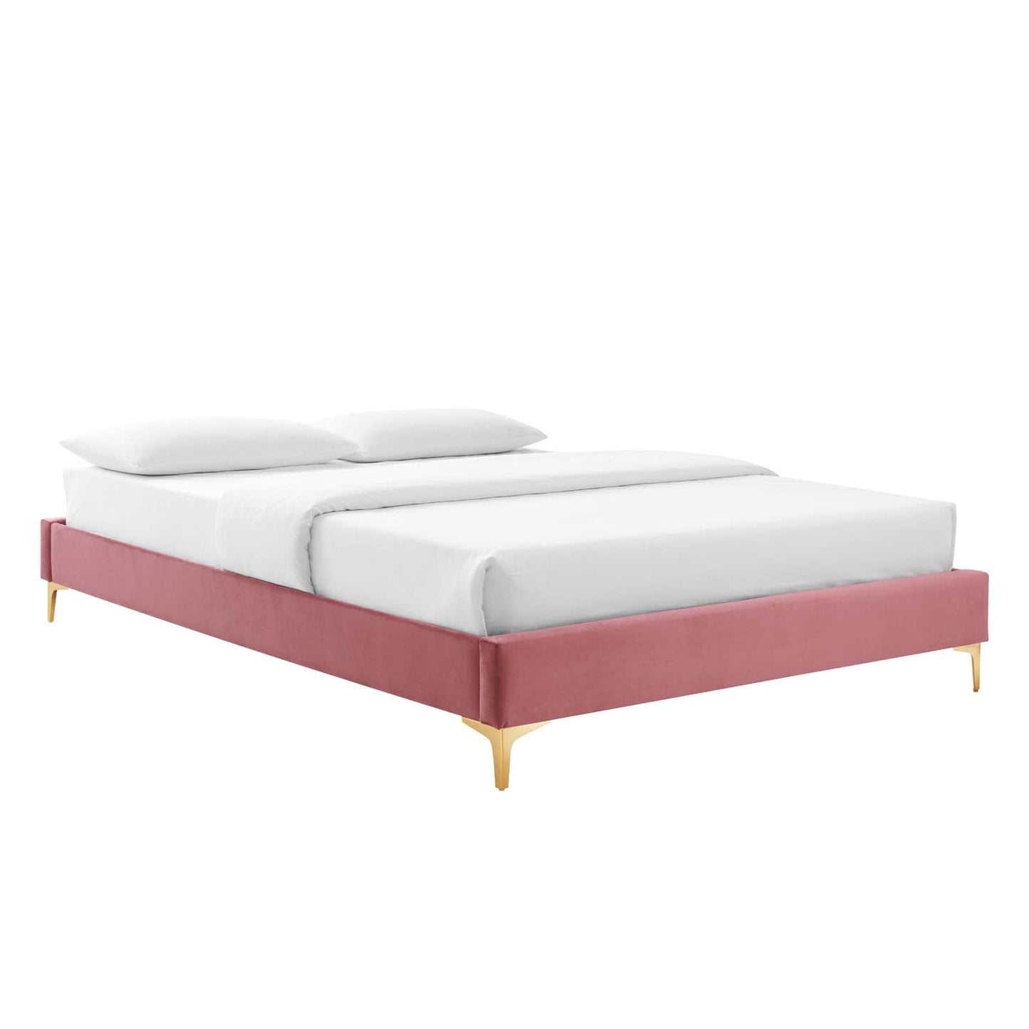 Colette Performance Velvet King Platform Bed by Modway