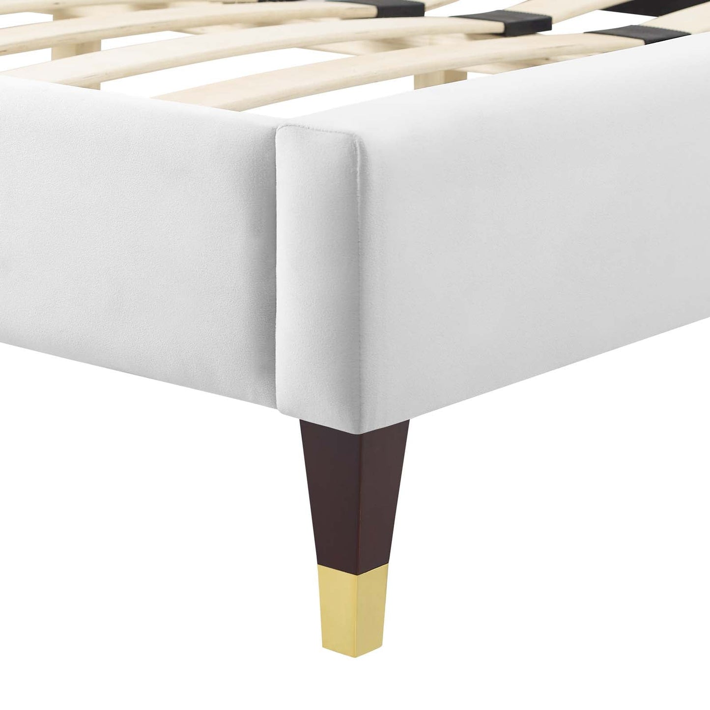 Sienna Performance Velvet Full Platform Bed by Modway