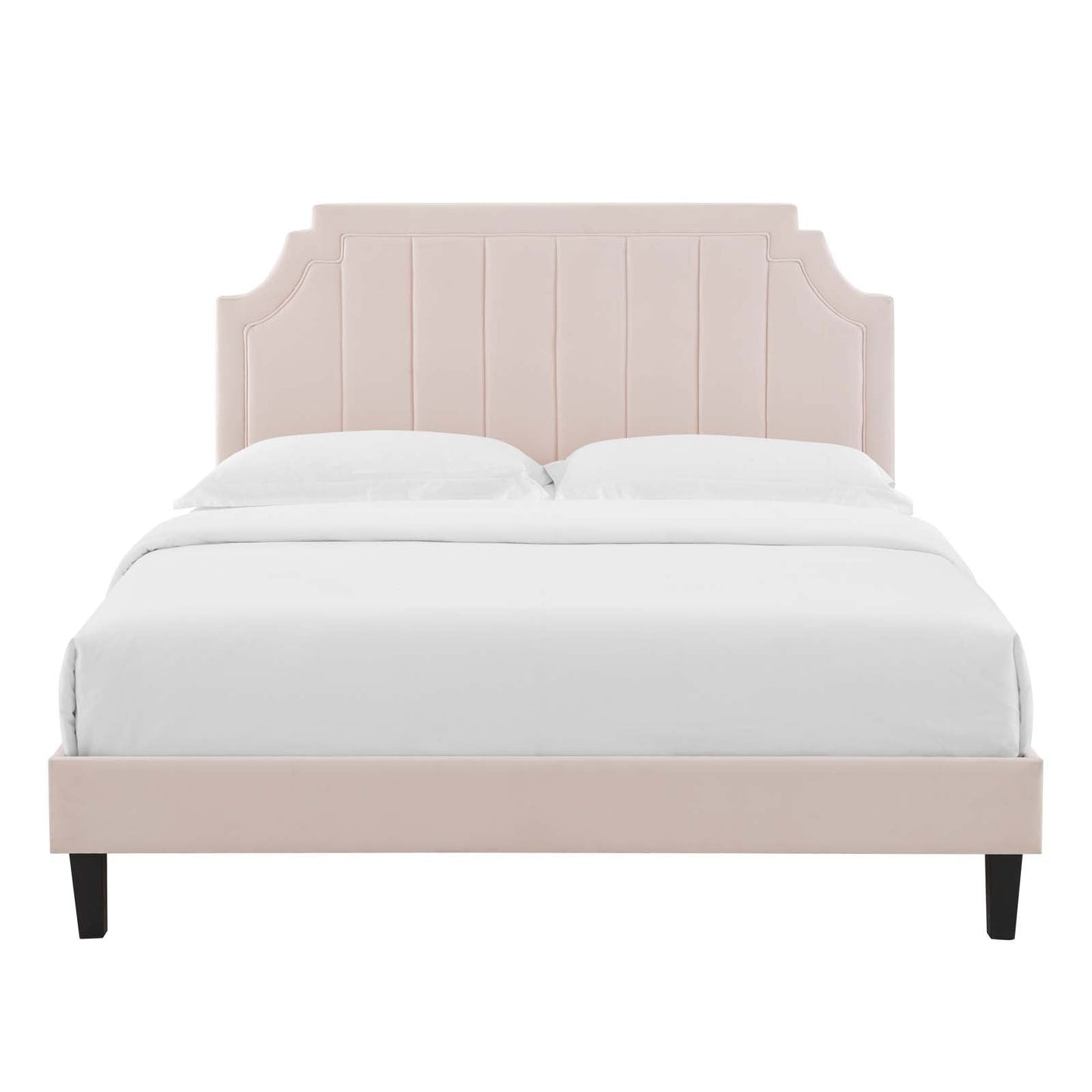 Sienna Performance Velvet Full Platform Bed by Modway