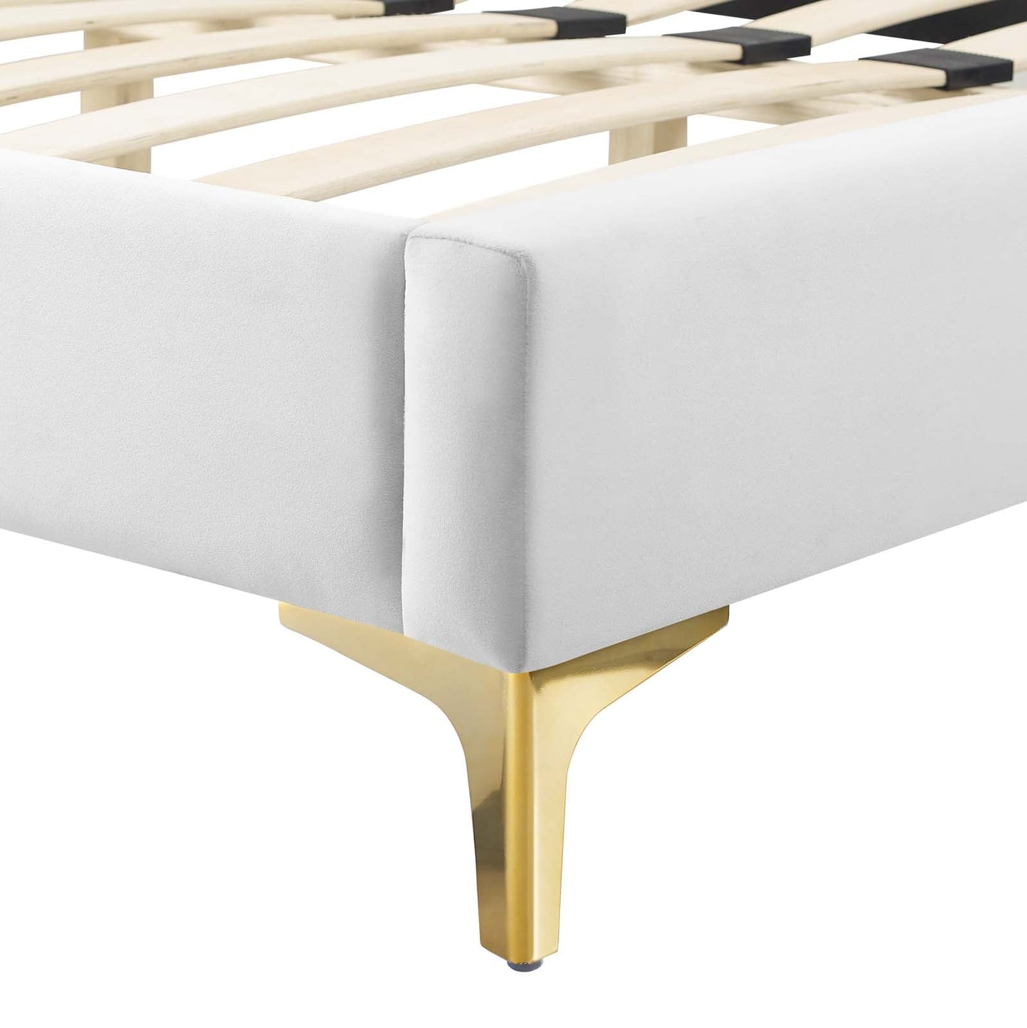 Sienna Performance Velvet King Platform Bed by Modway
