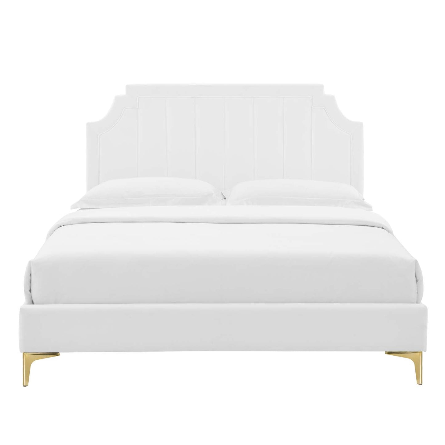 Sienna Performance Velvet King Platform Bed by Modway