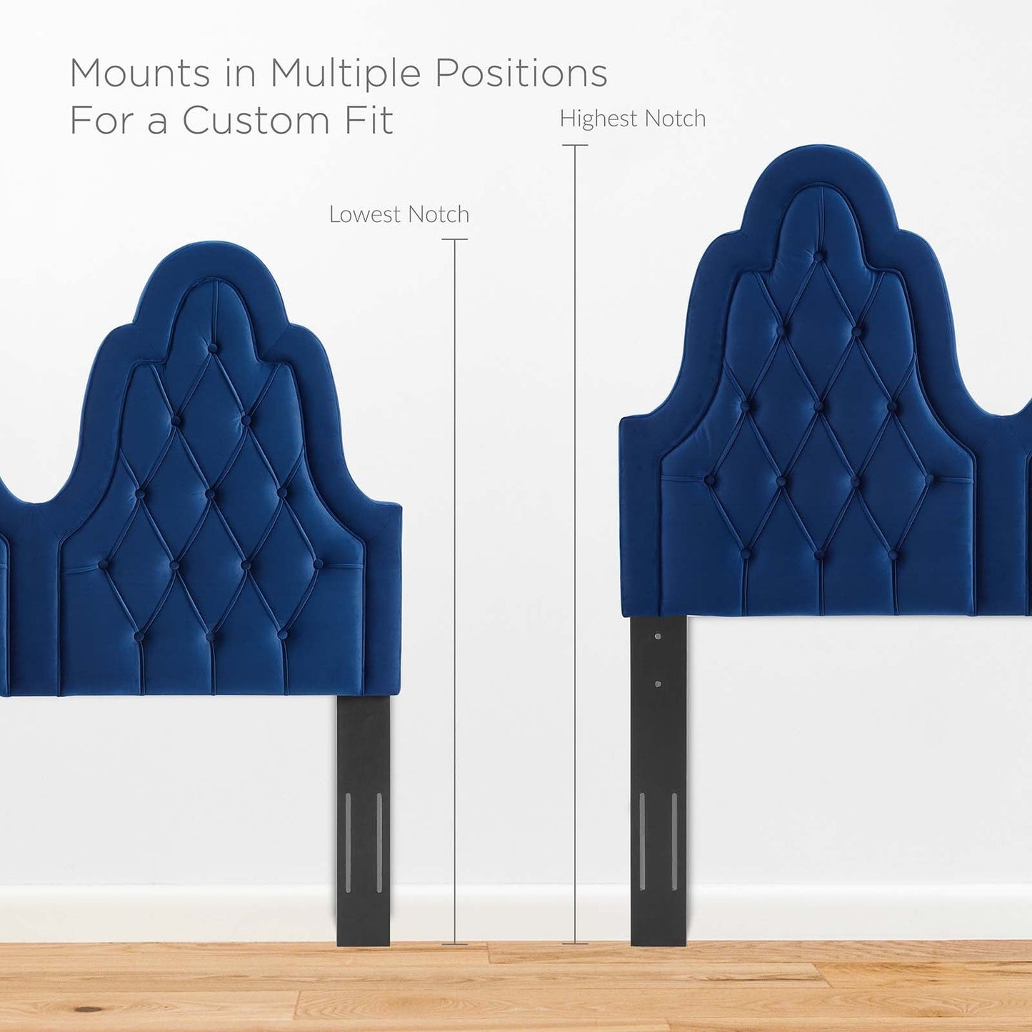 Alexandria Tufted Performance Velvet Twin Platform Bed by Modway