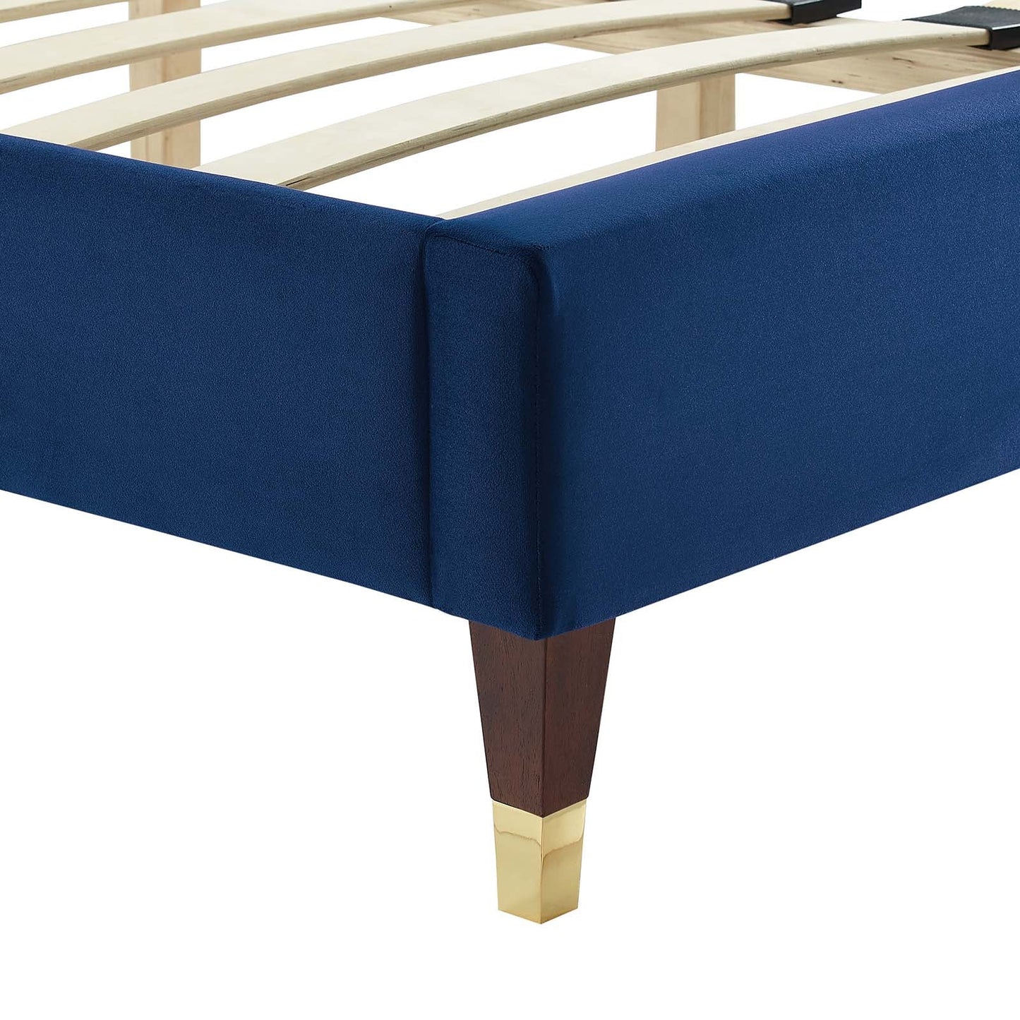 Sofia Channel Tufted Performance Velvet Queen Platform Bed by Modway