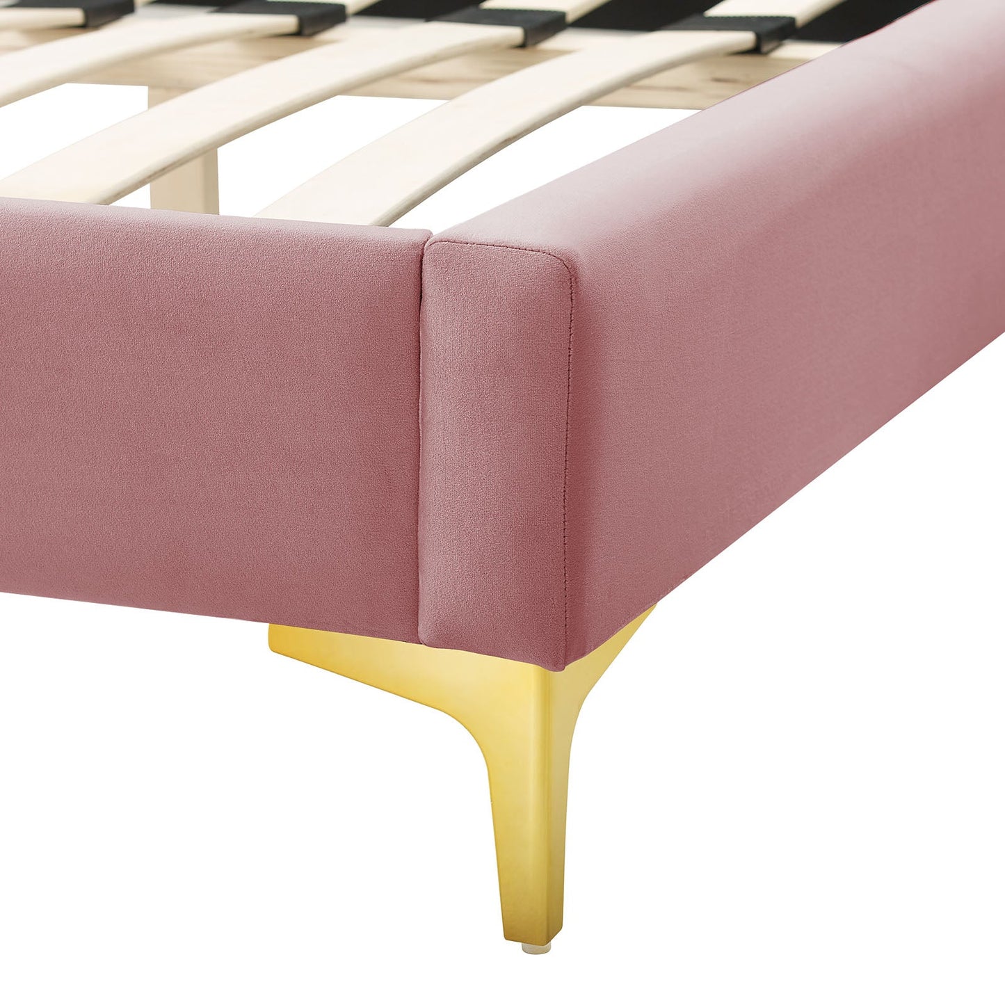 Sunny Performance Velvet Twin Bed by Modway