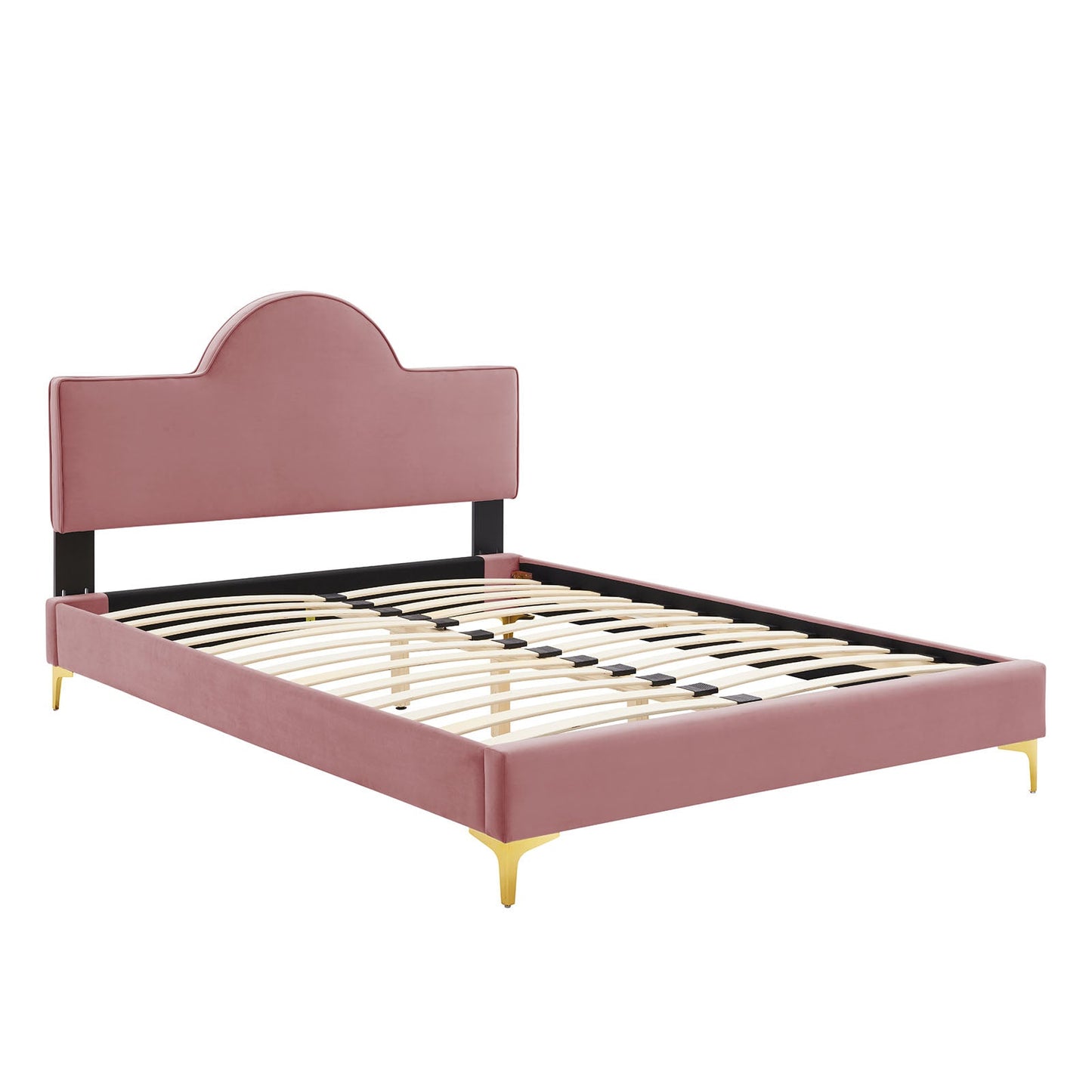 Sunny Performance Velvet Full Bed by Modway
