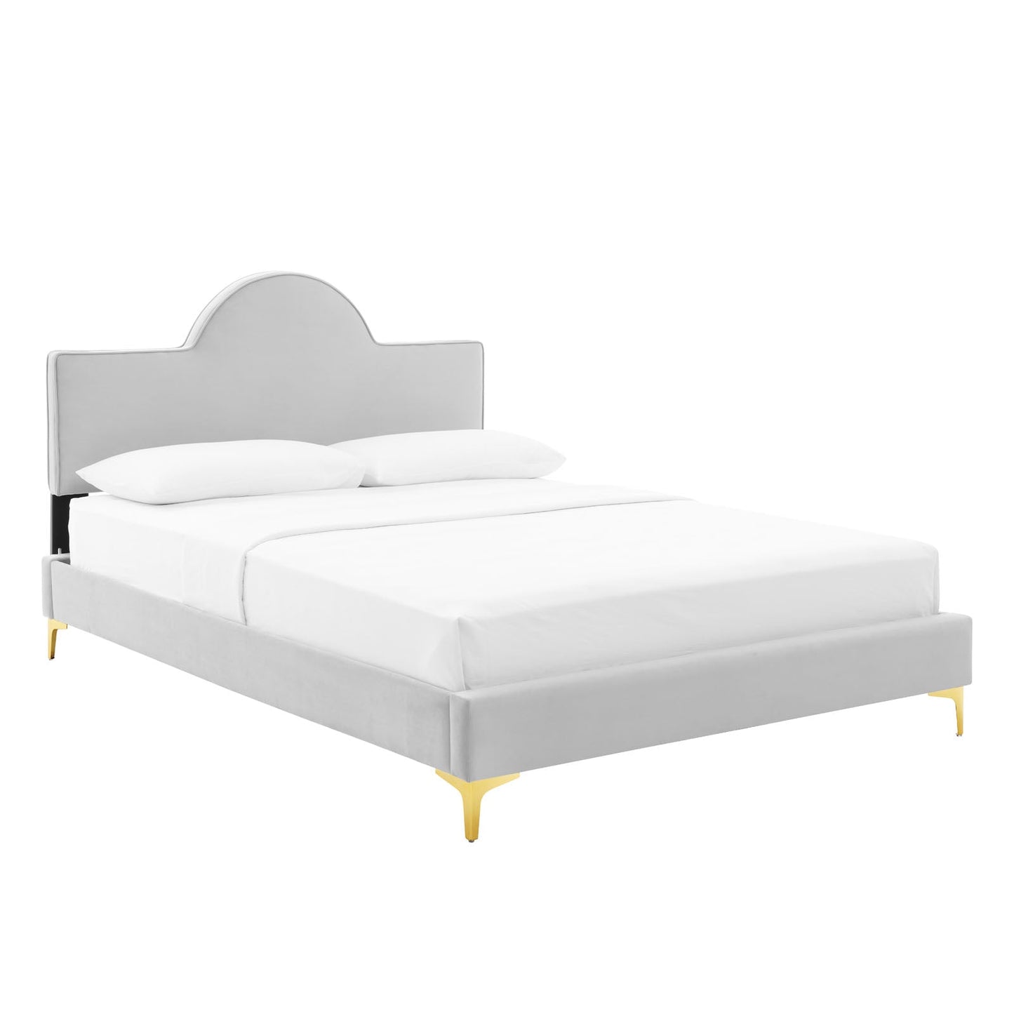 Sunny Performance Velvet Full Bed by Modway