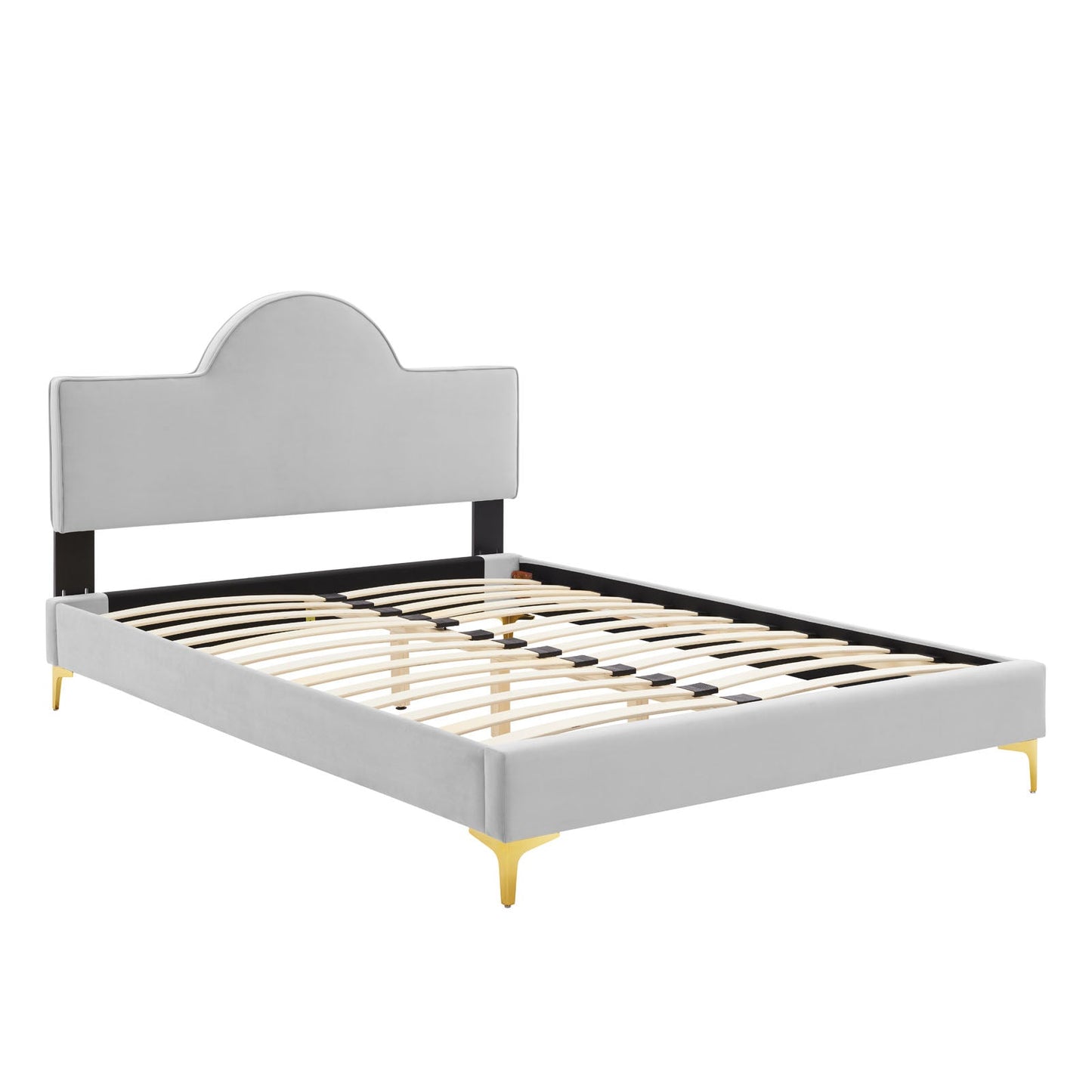 Sunny Performance Velvet Full Bed by Modway
