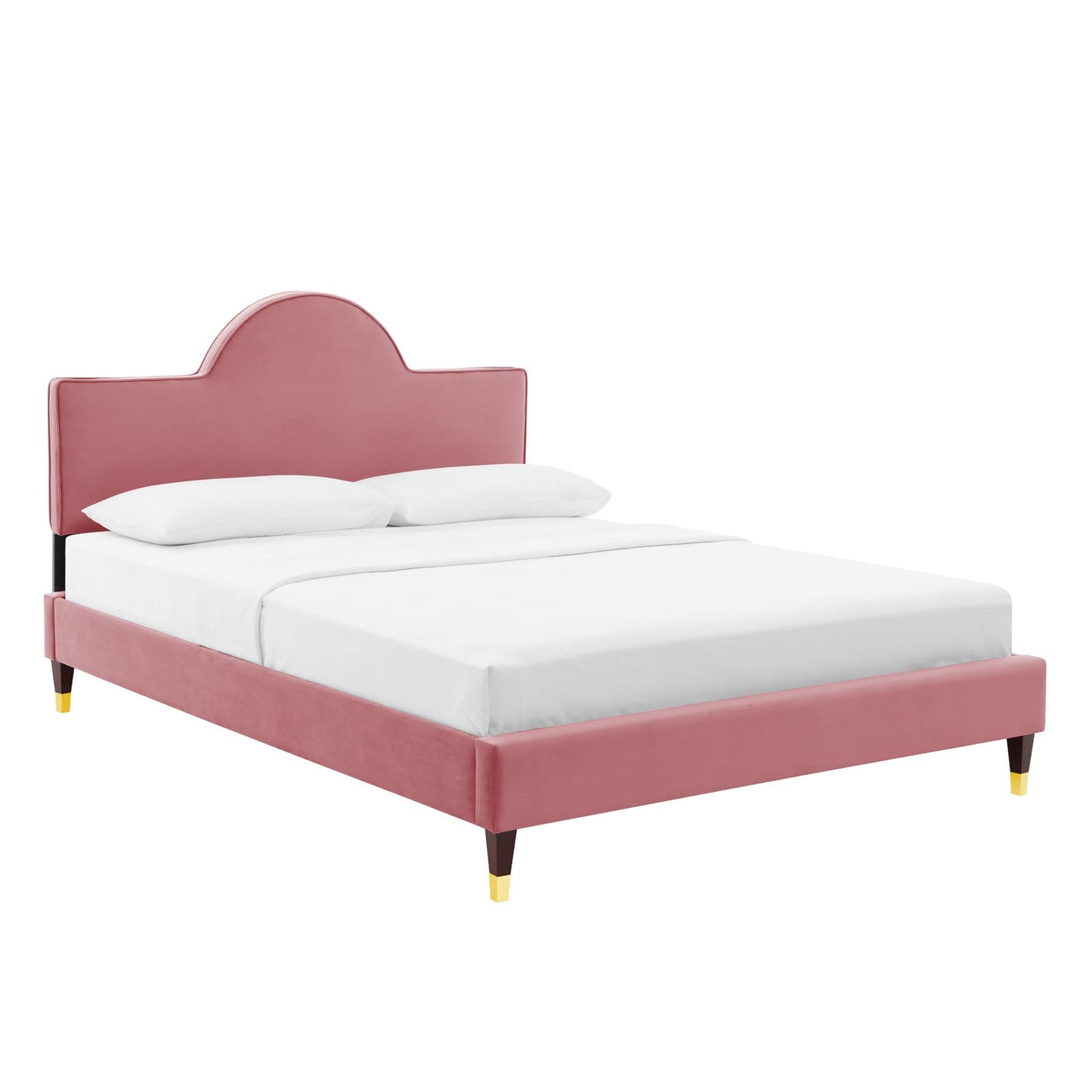Aurora Performance Velvet King Bed by Modway