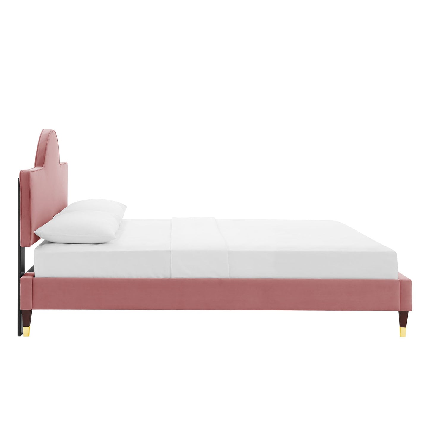Aurora Performance Velvet King Bed by Modway