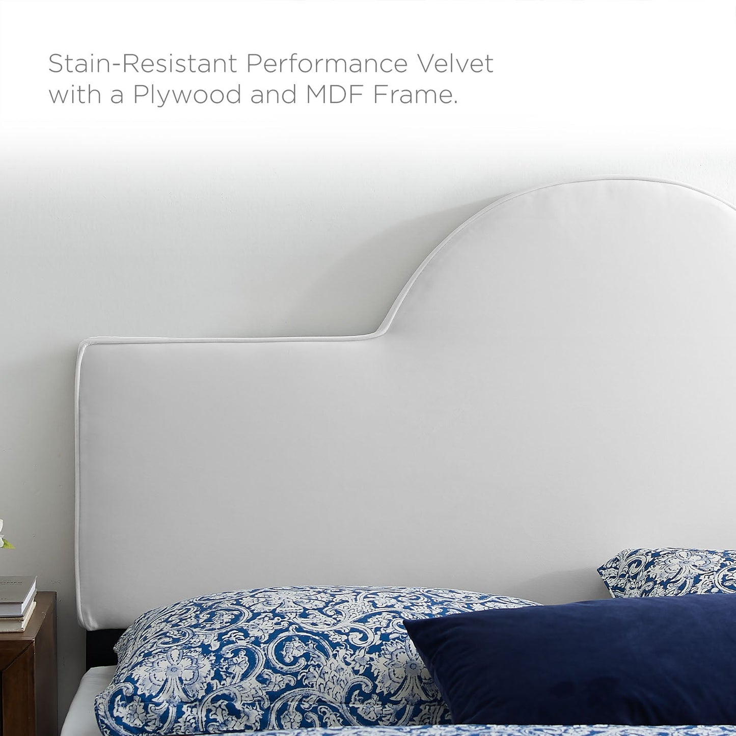 Soleil Performance Velvet King Bed by Modway