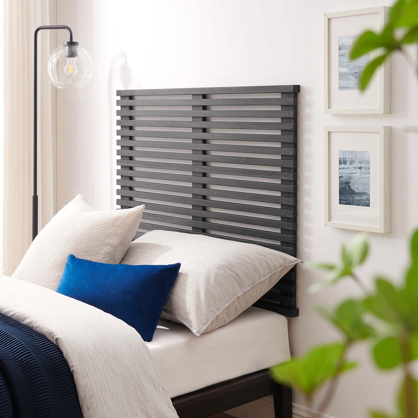 Render Wall Mount Twin Headboard by Modway