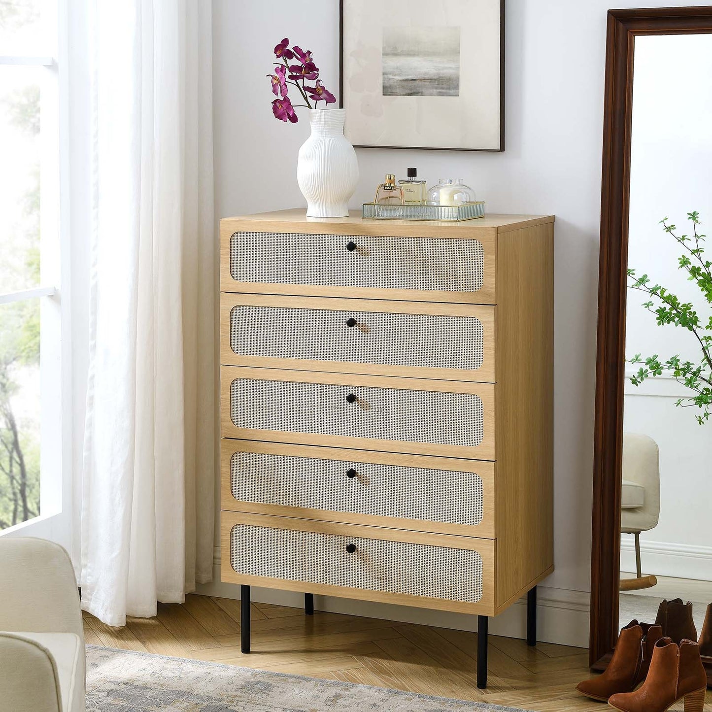 Chaucer 5-Drawer Chest by Modway