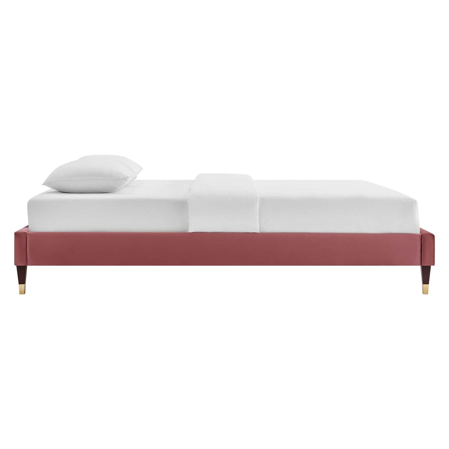 Colette Performance Velvet King Platform Bed by Modway