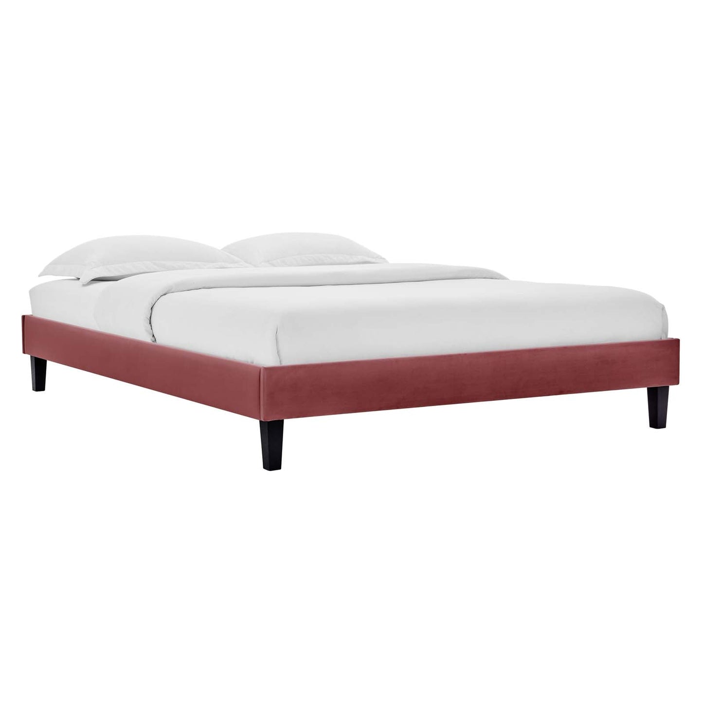 Colette Performance Velvet King Platform Bed by Modway