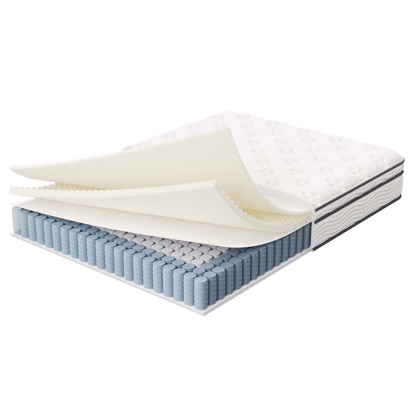 Jenna 12" Innerspring and Foam Full Mattress by Modway