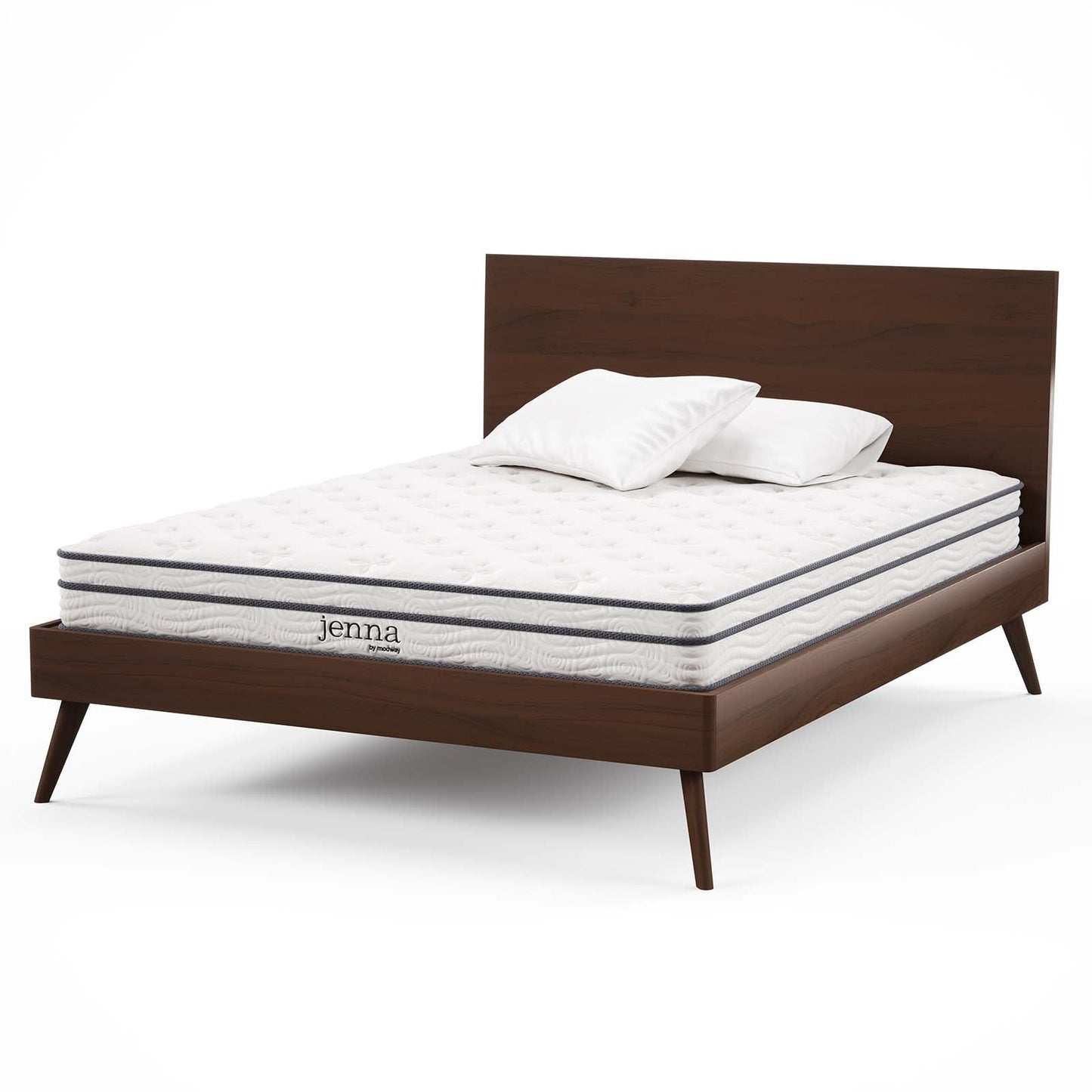 Jenna 6" Innerspring and Foam Queen Mattress by Modway