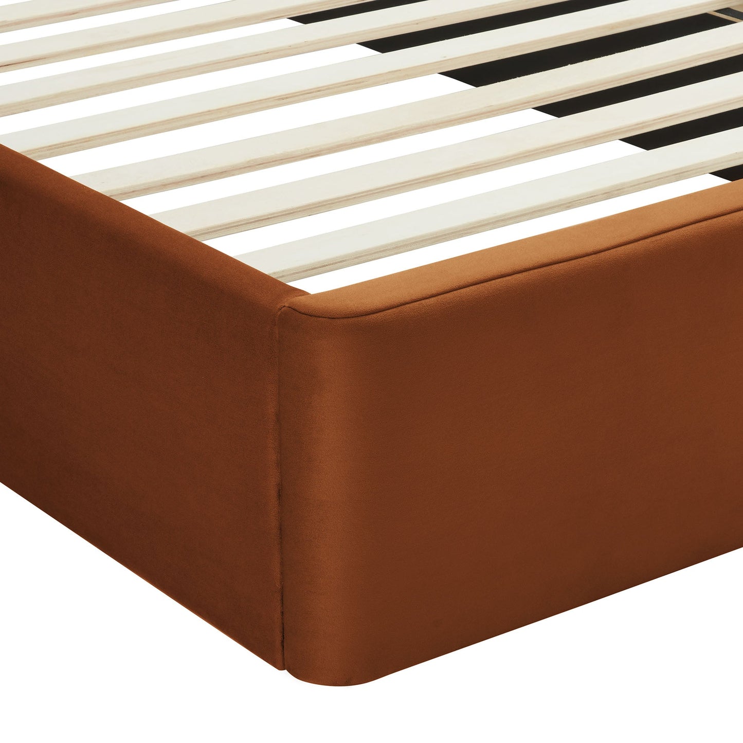 Solana Arched Performance Velvet Twin Platform Bed by Modway