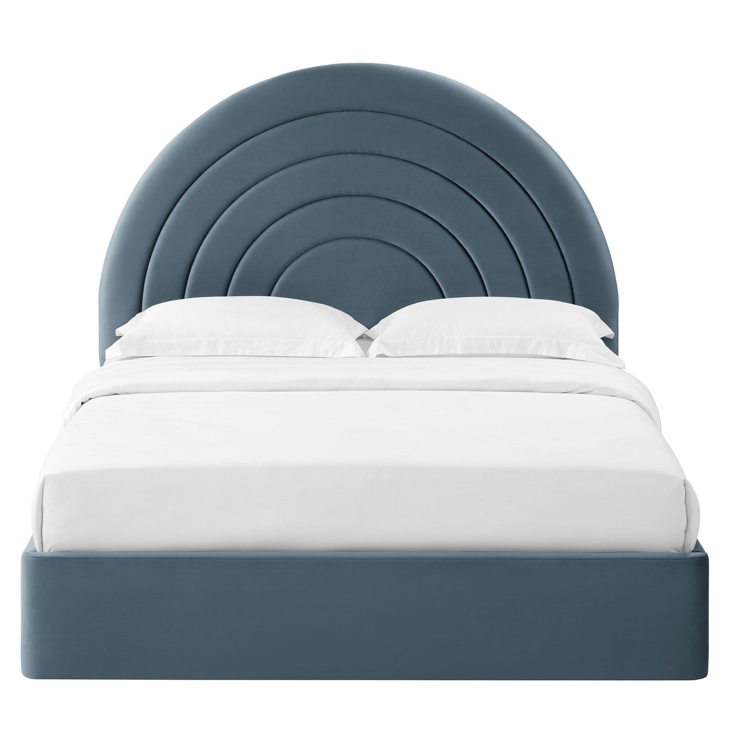 Solana Arched Performance Velvet Full Platform Bed by Modway