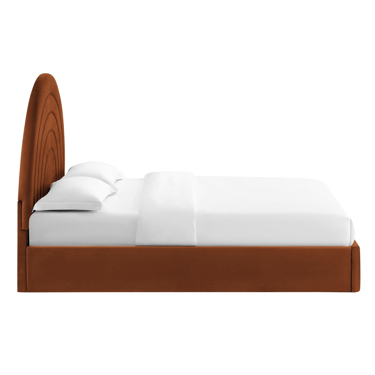 Solana Arched Performance Velvet Full Platform Bed by Modway