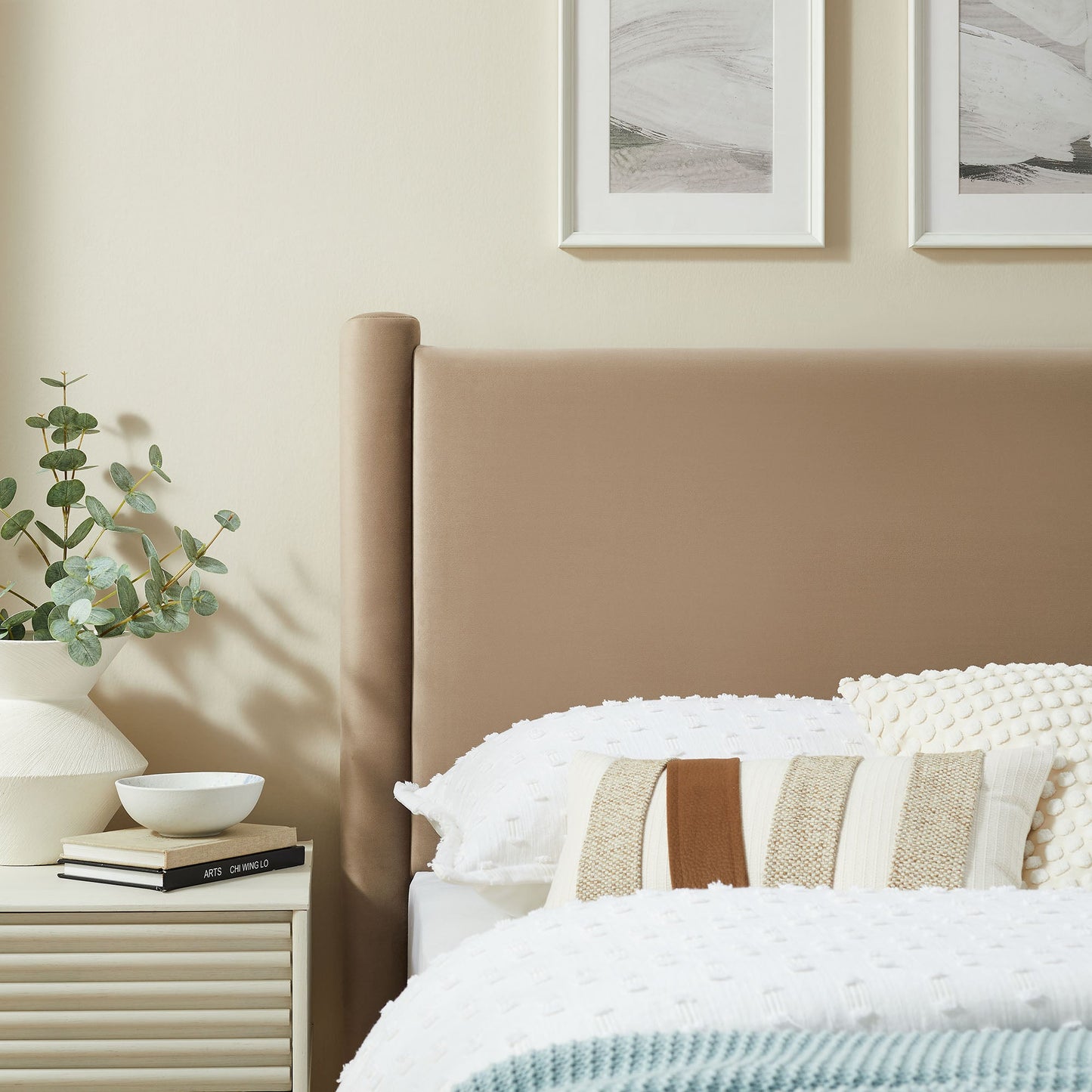 Rael Performance Velvet Twin Headboard by Modway