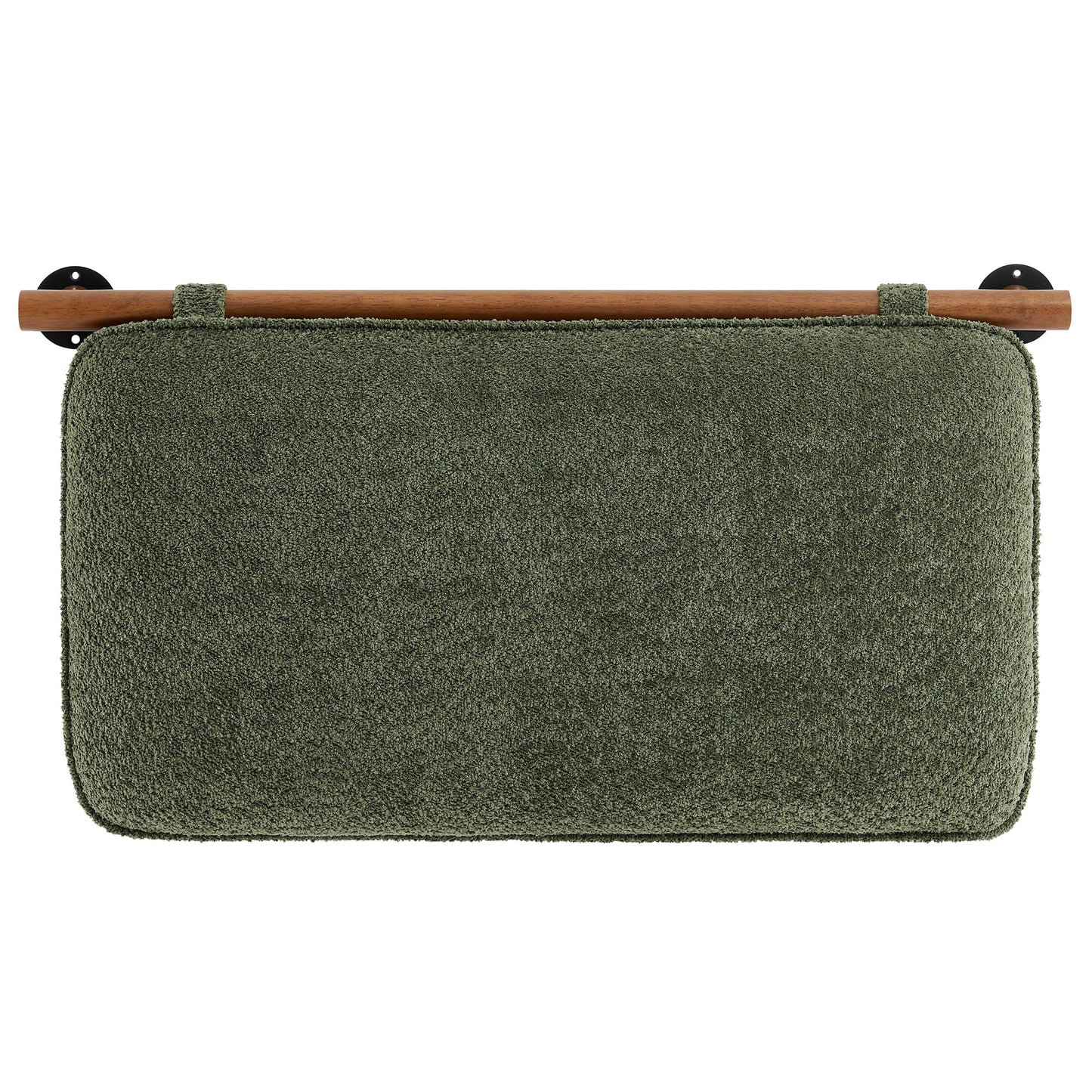 Anela Wall-Mounted Chenille Upholstered Twin Headboard by Modway