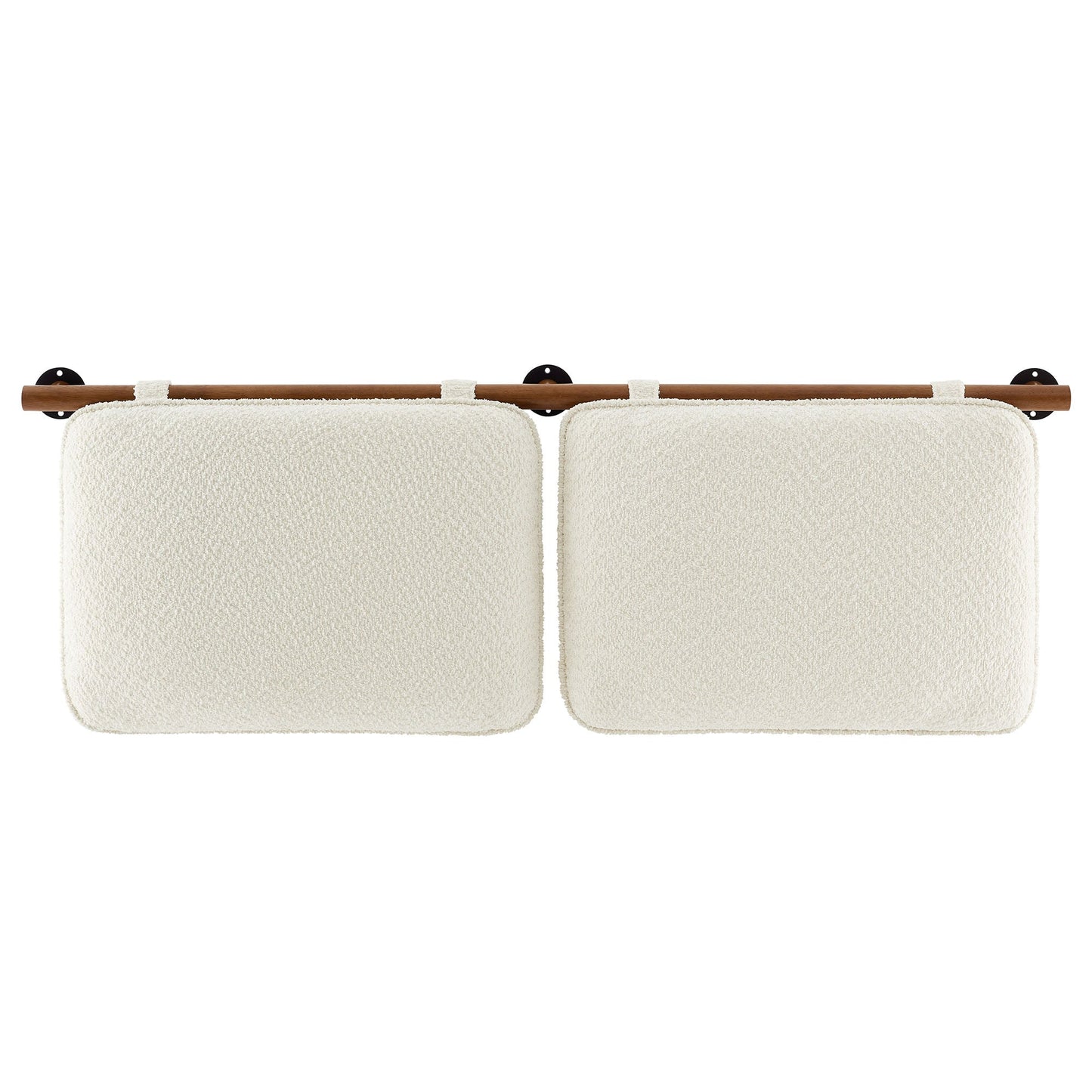 Anela Wall-Mounted Chenille Upholstered Queen Headboard by Modway