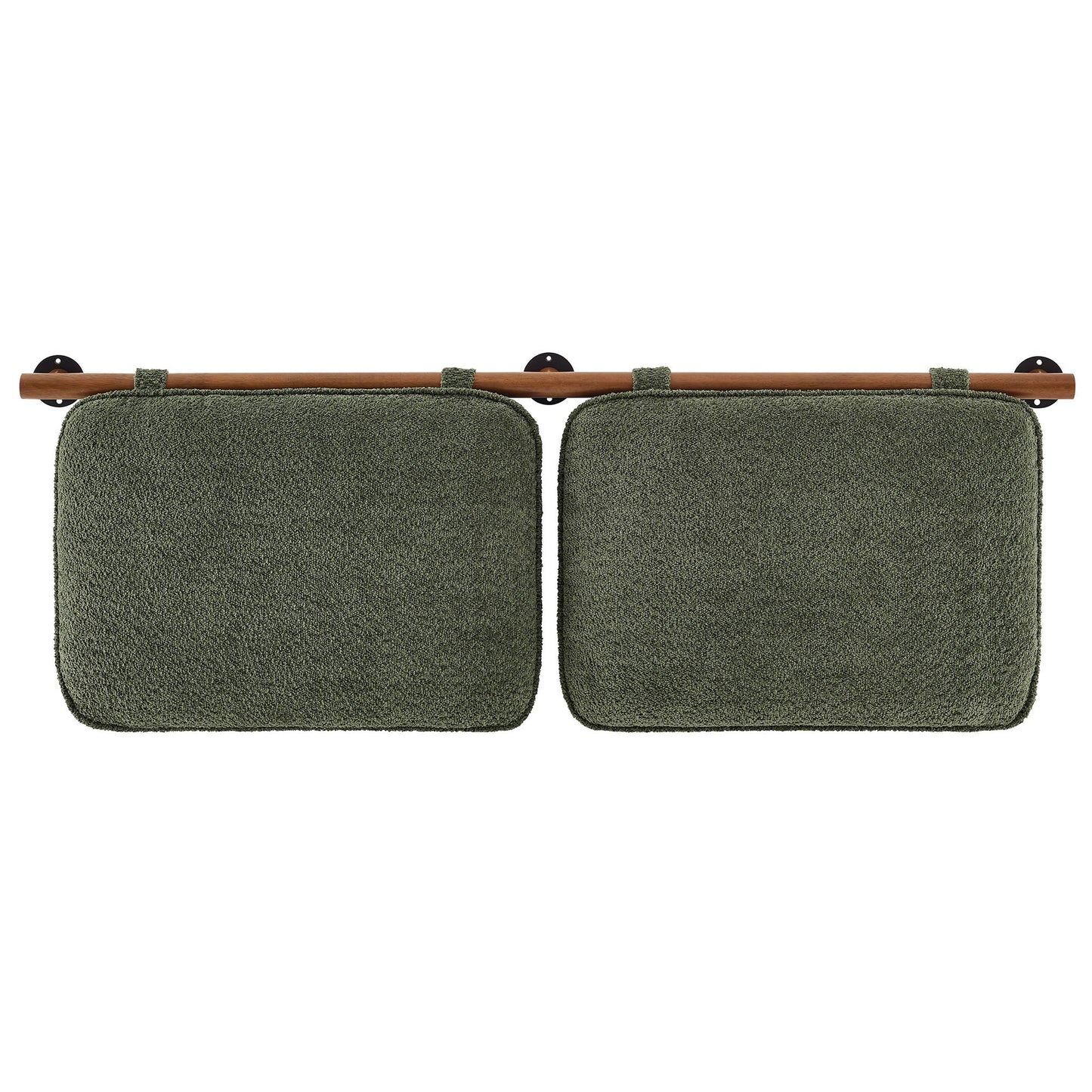 Anela Wall-Mounted Chenille Upholstered Queen Headboard by Modway