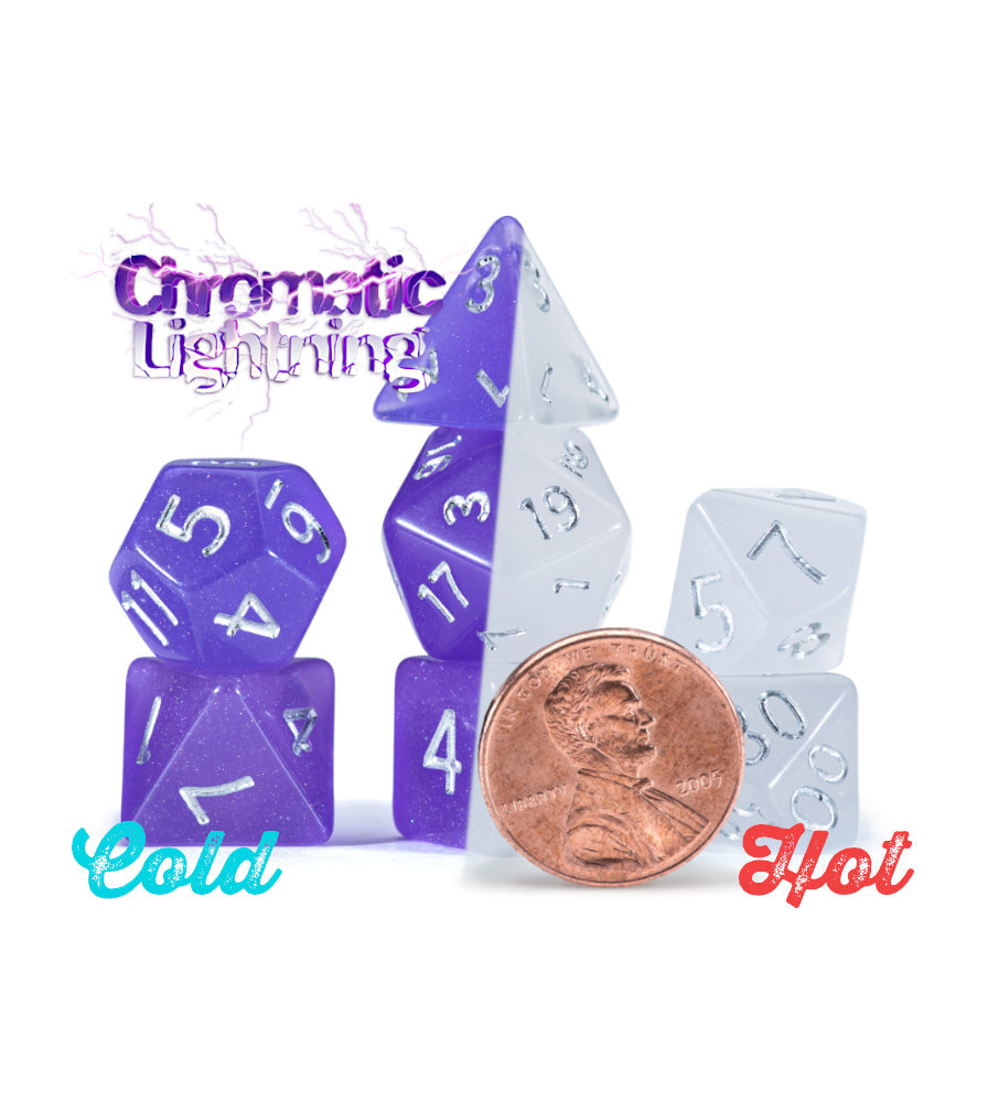 12mm Mighty Tiny Dice Set (7 Dice)