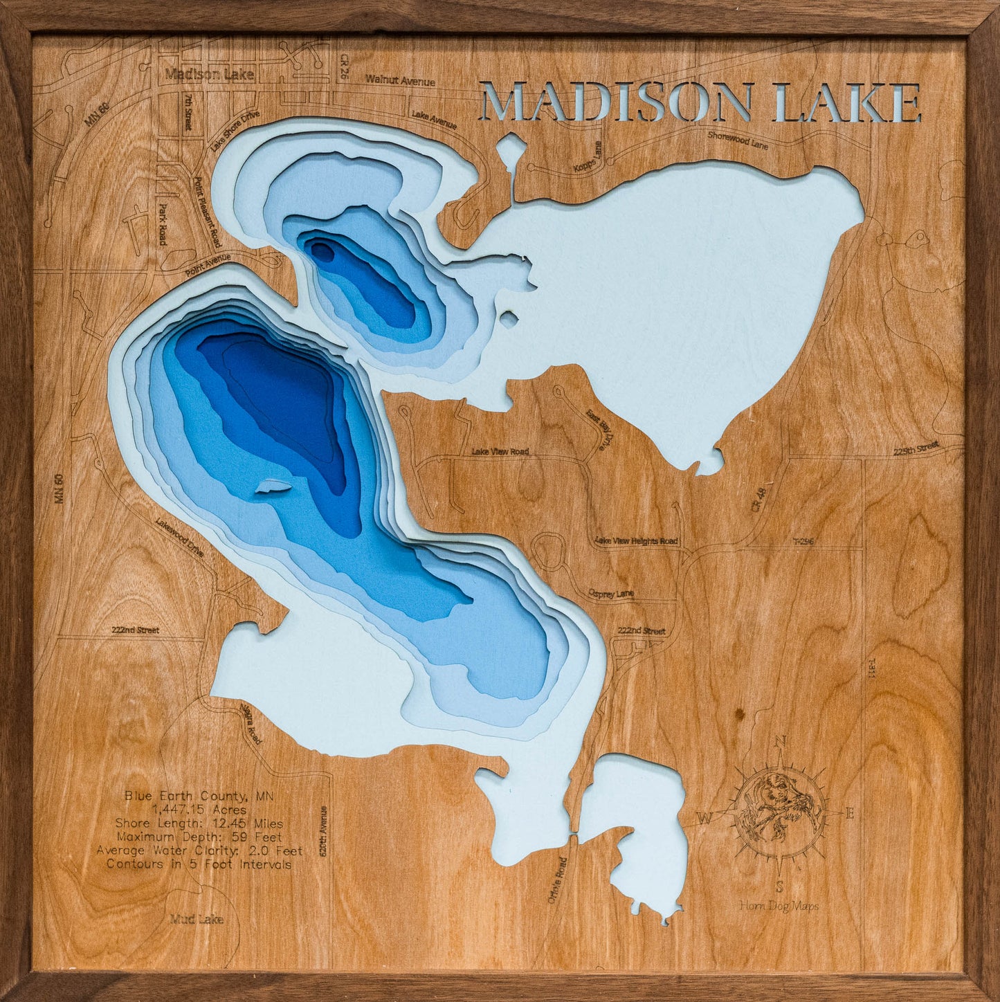 Madison Lake in Blue Earth County, Minnesota