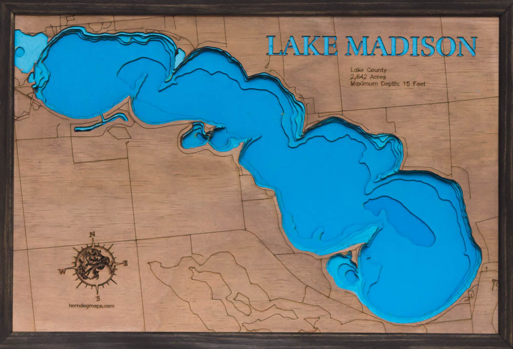 Madison Lake in Lake County, South Dakota