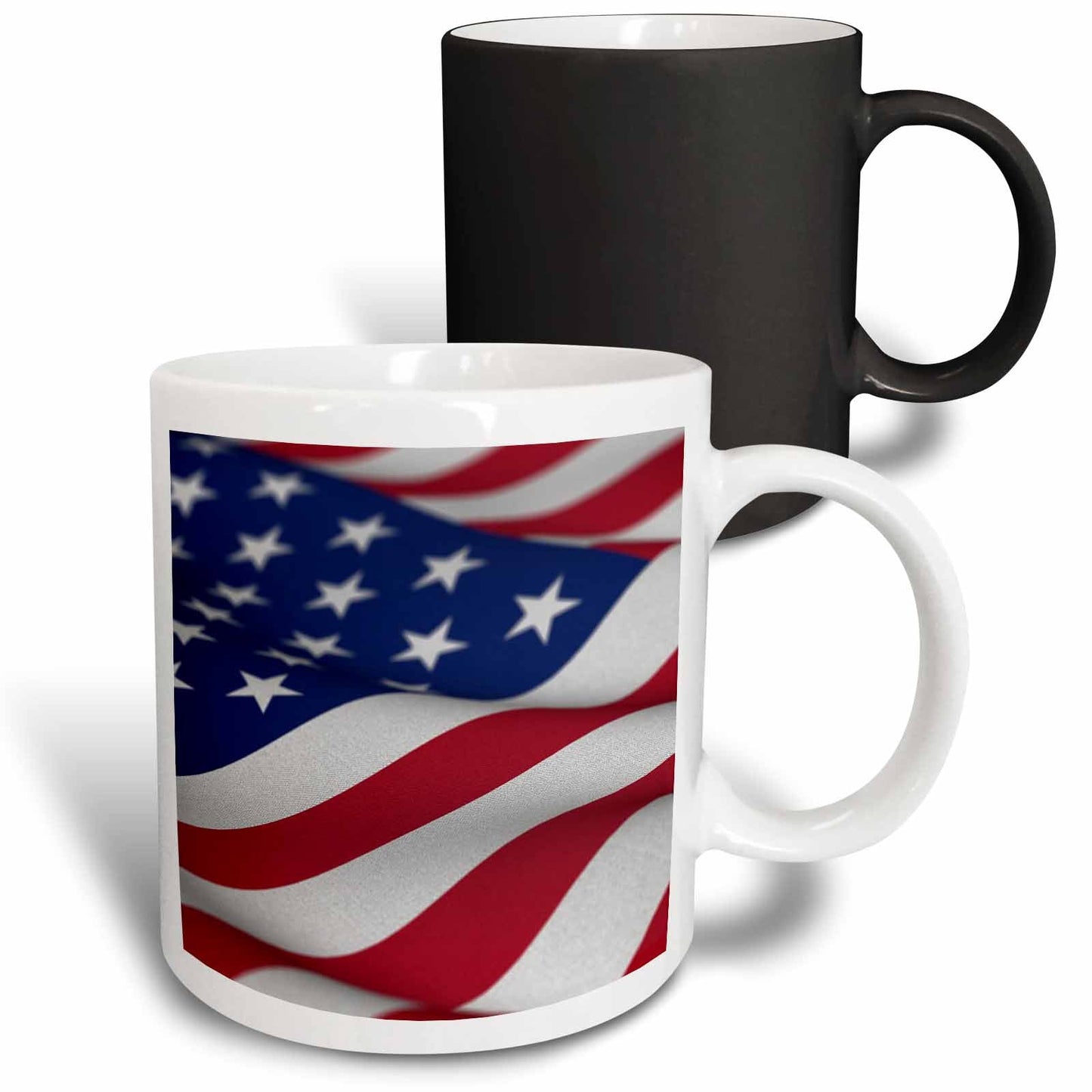 3dRose USA Flag American America Banner Stars Stripes patriot patriotism... - Mugs (mug_155107)