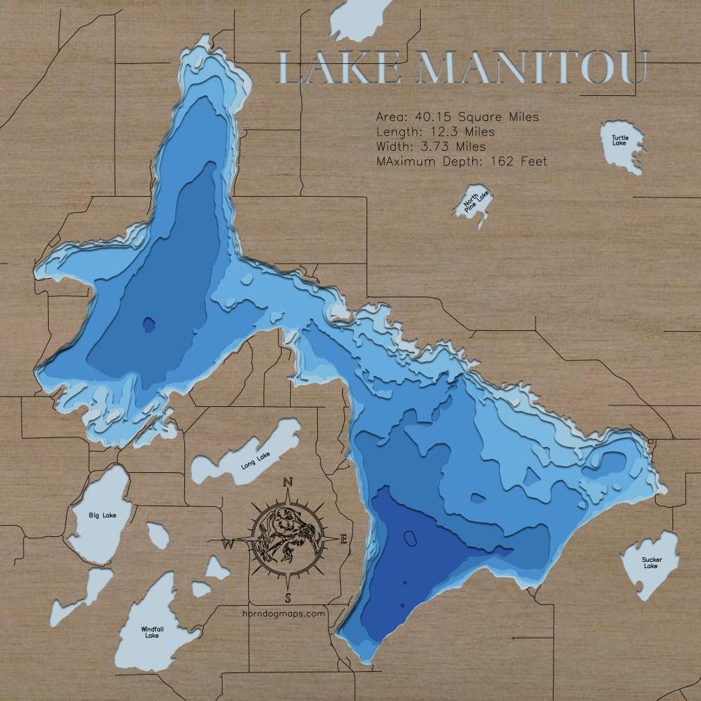 Lake Manitou in Ontario, Canada