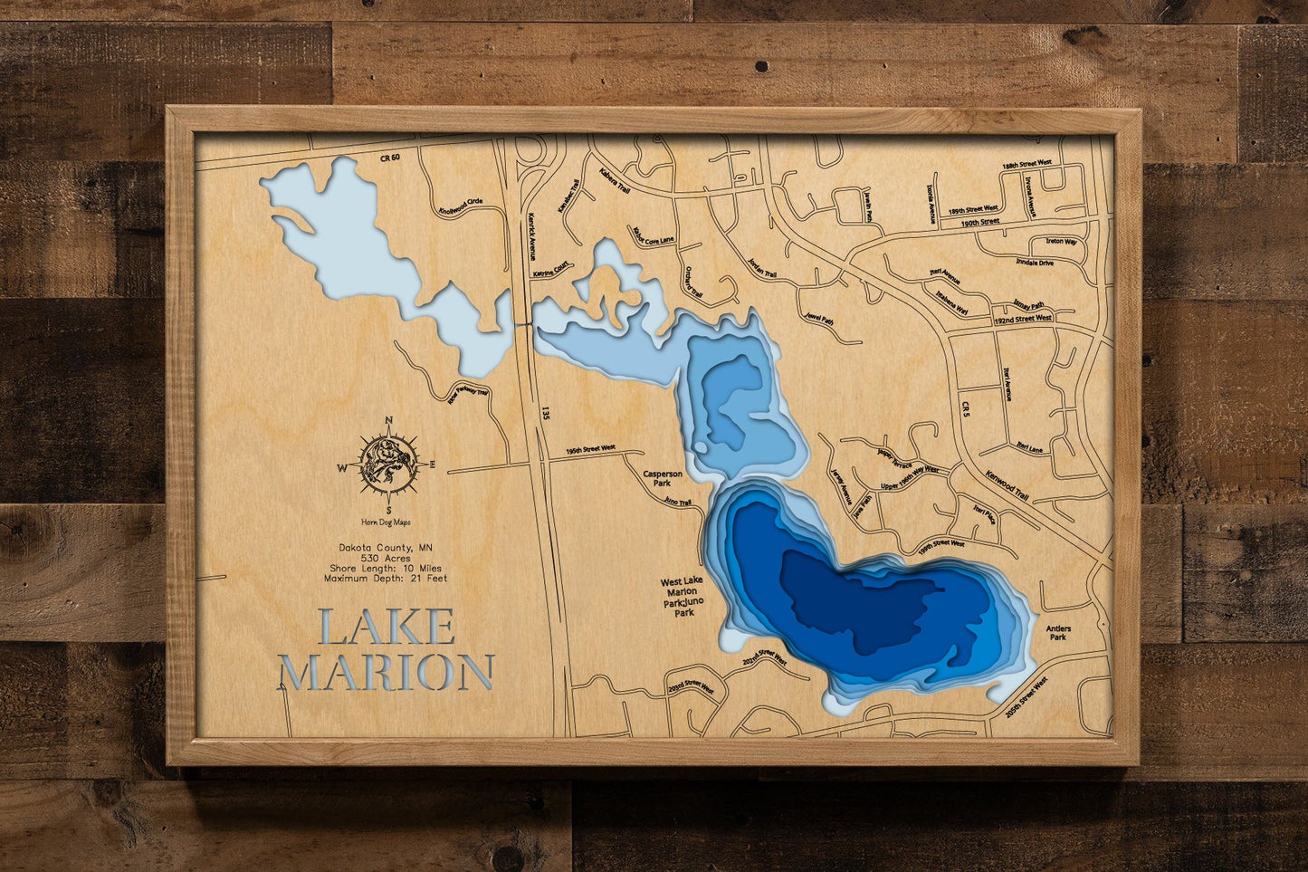 Lake Marion in Dakota County, Minnesota