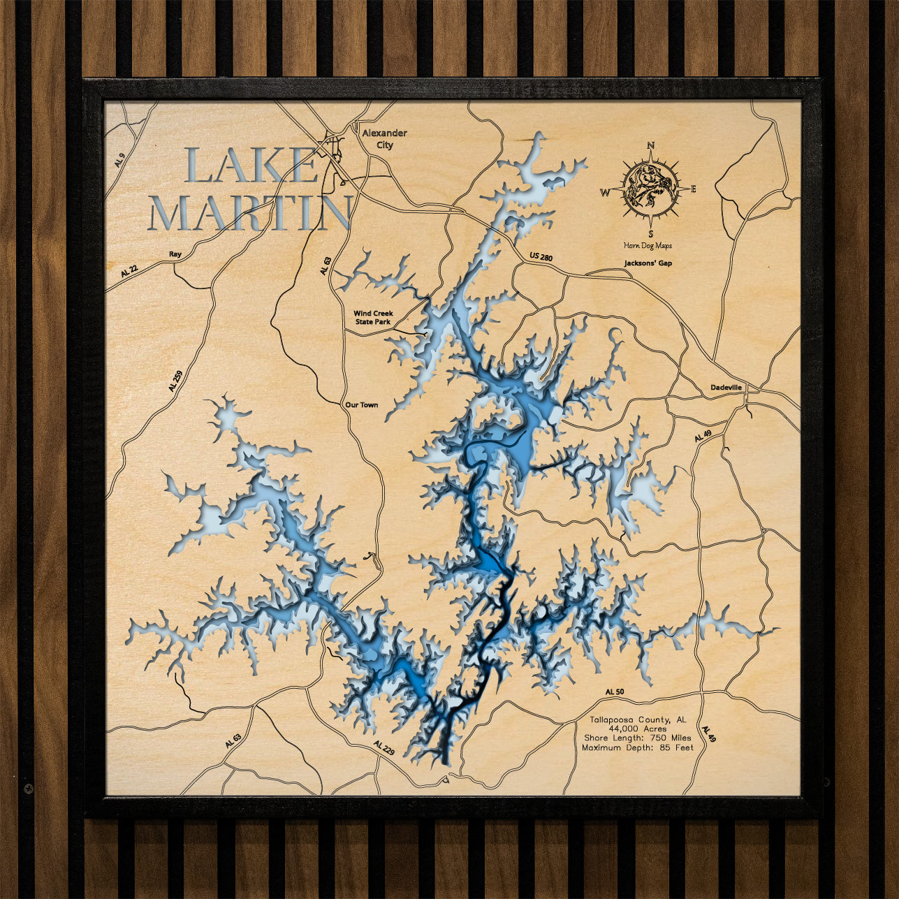Martin Lake in Unknown County, Alabama