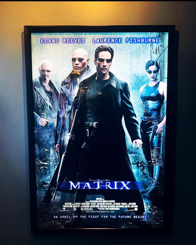 3-PACK Glowbox "World Famous" LED Poster Frames