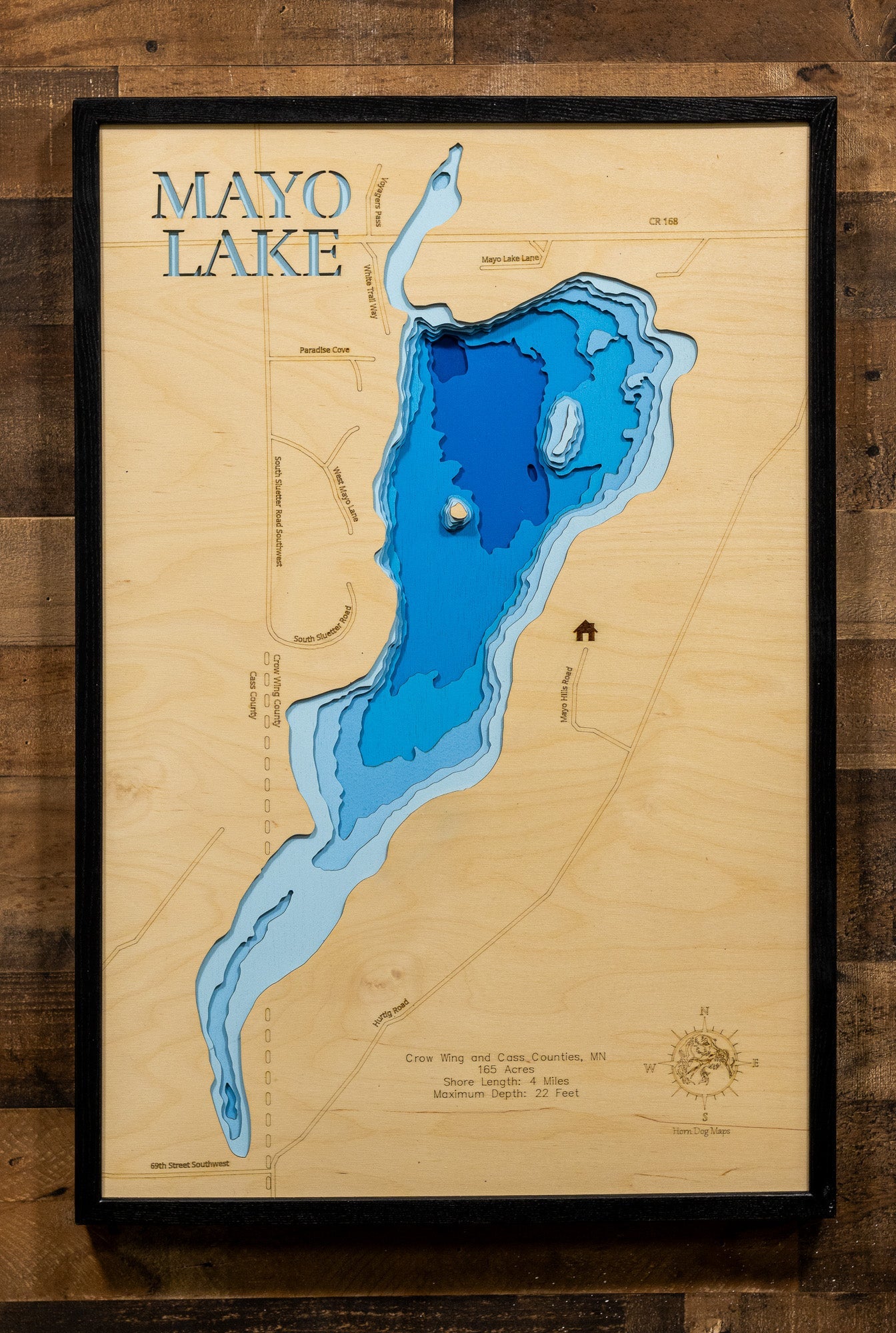 Mayo Lake in Crow Wing County, Minnesota