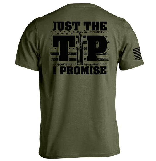 Just The Tip I Promise Flag