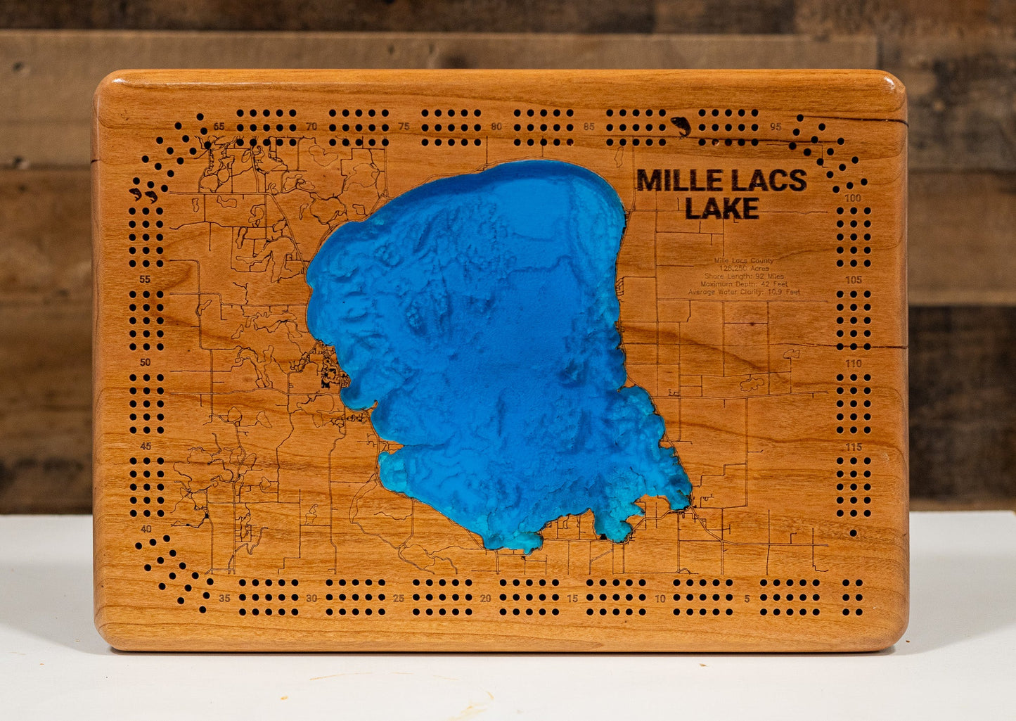 Mille Lacs Lake in Mille Lacs County, Minnesota