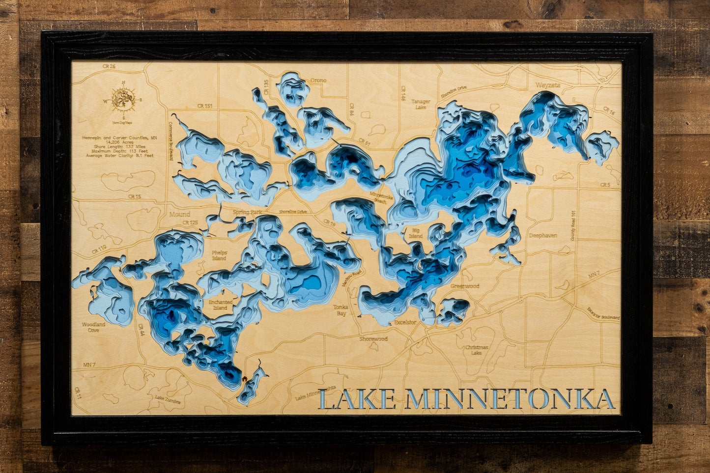 Lake Minnetonka in Hennepin County, Minnesota