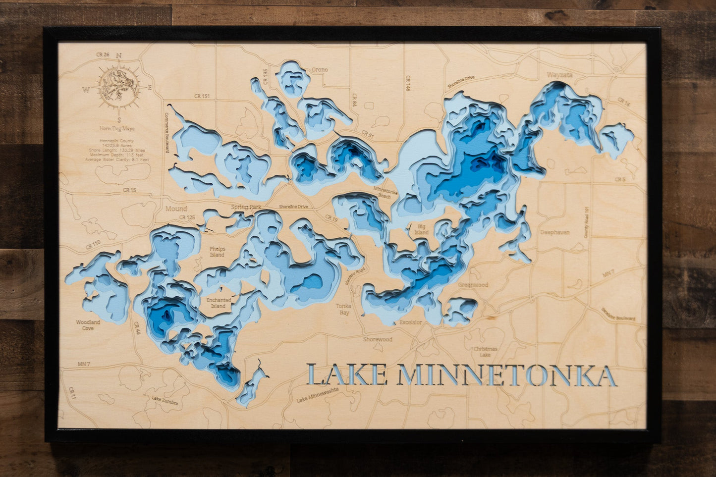 Lake Minnetonka in Hennepin County, Minnesota