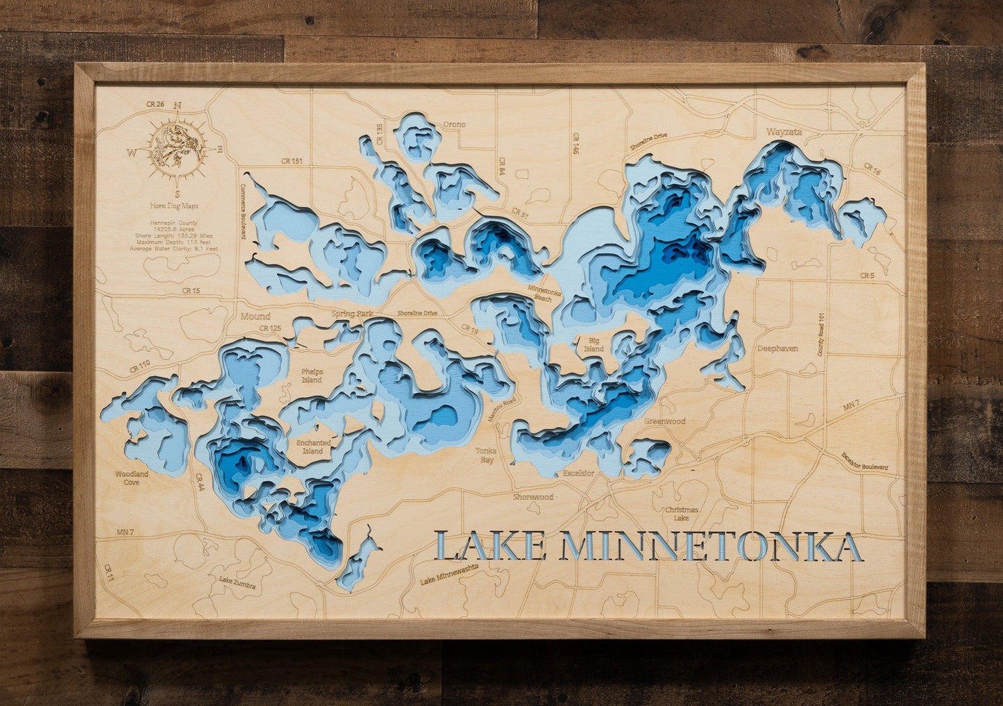 Lake Minnetonka in Hennepin County, Minnesota